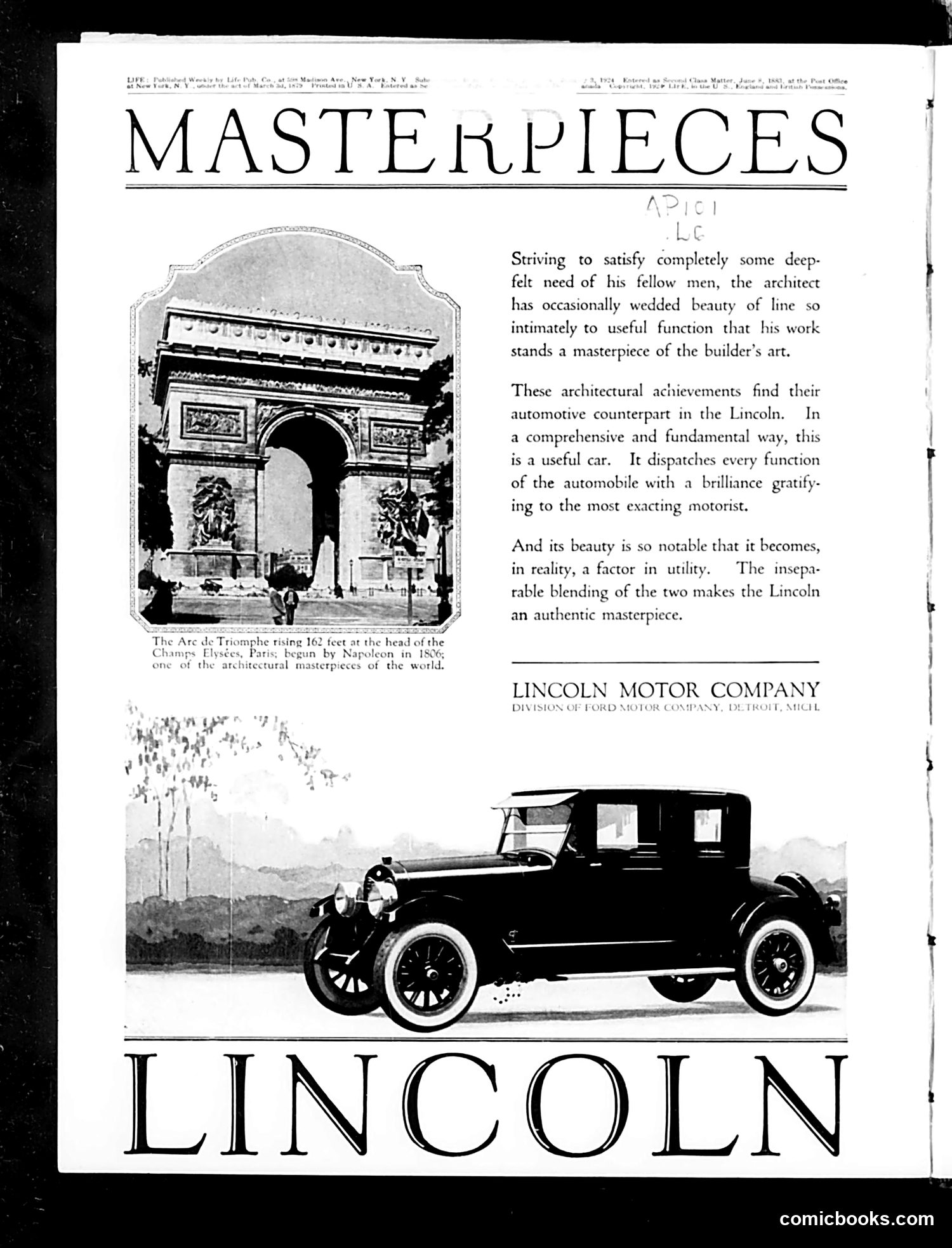 Life — January 3, 1924 — page 2 of 36
