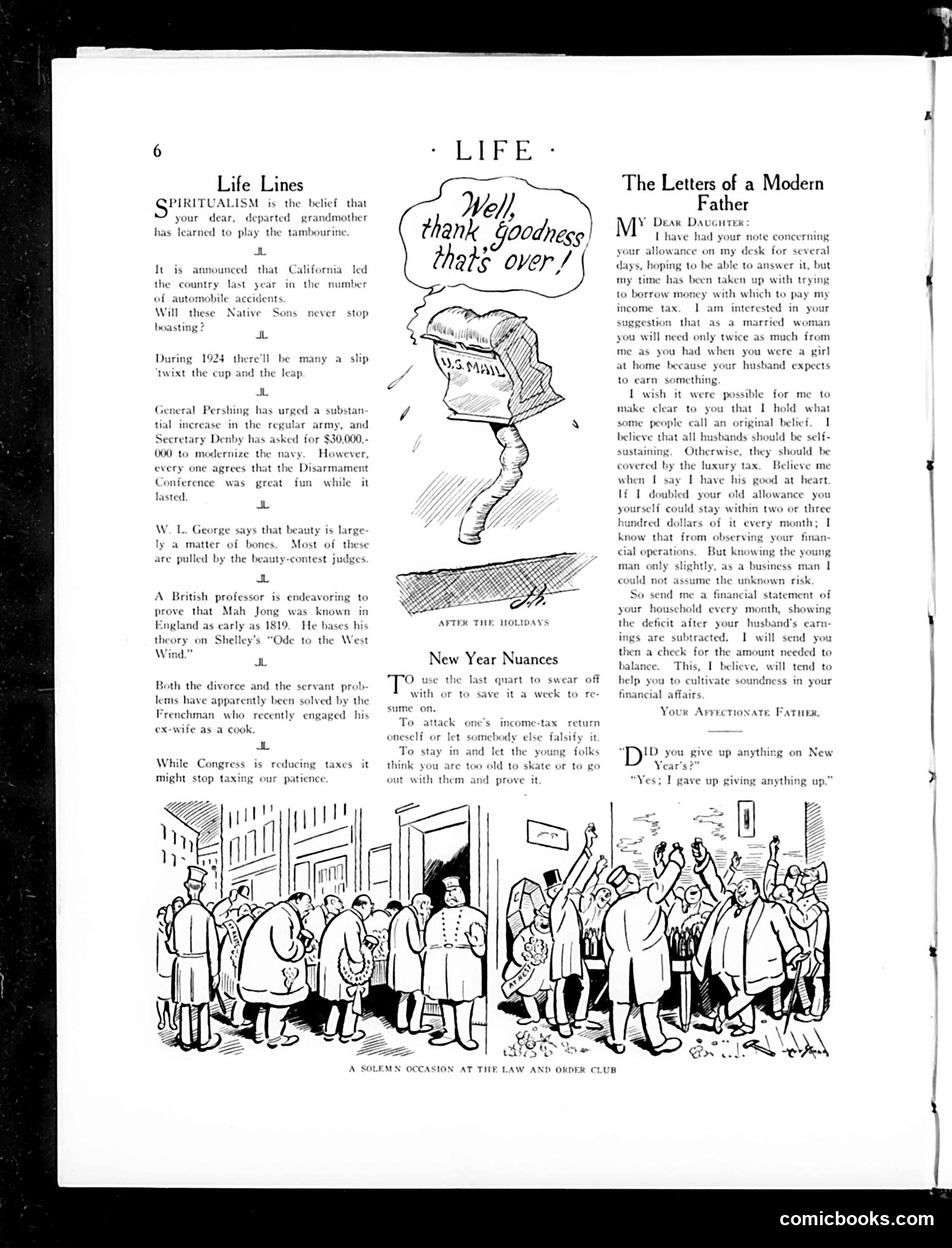 Life — January 3, 1924 — page 8 of 36