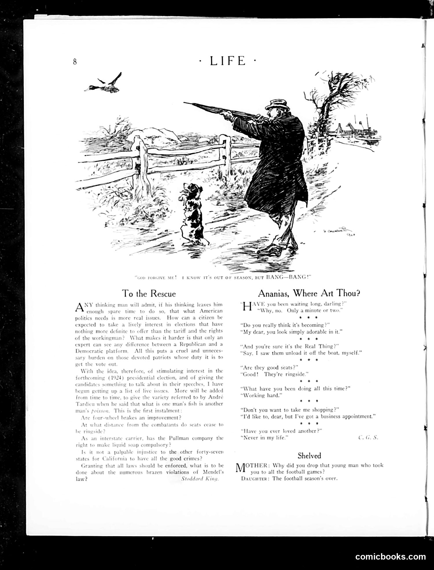 Life — January 3, 1924 — page 10 of 36