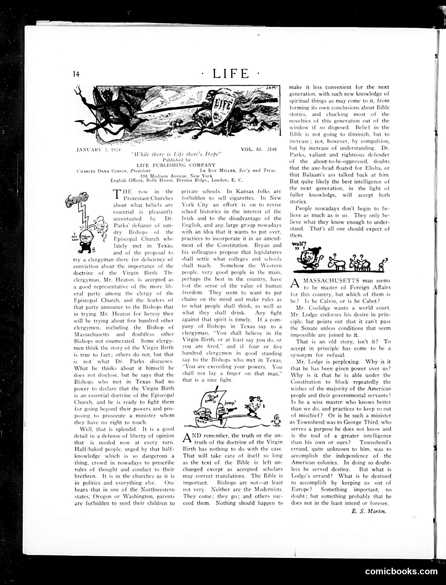 Life — January 3, 1924 — page 16 of 36