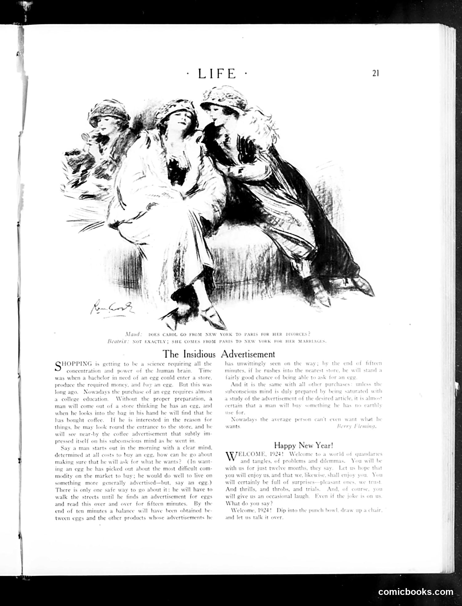 Life — January 3, 1924 — page 23 of 36