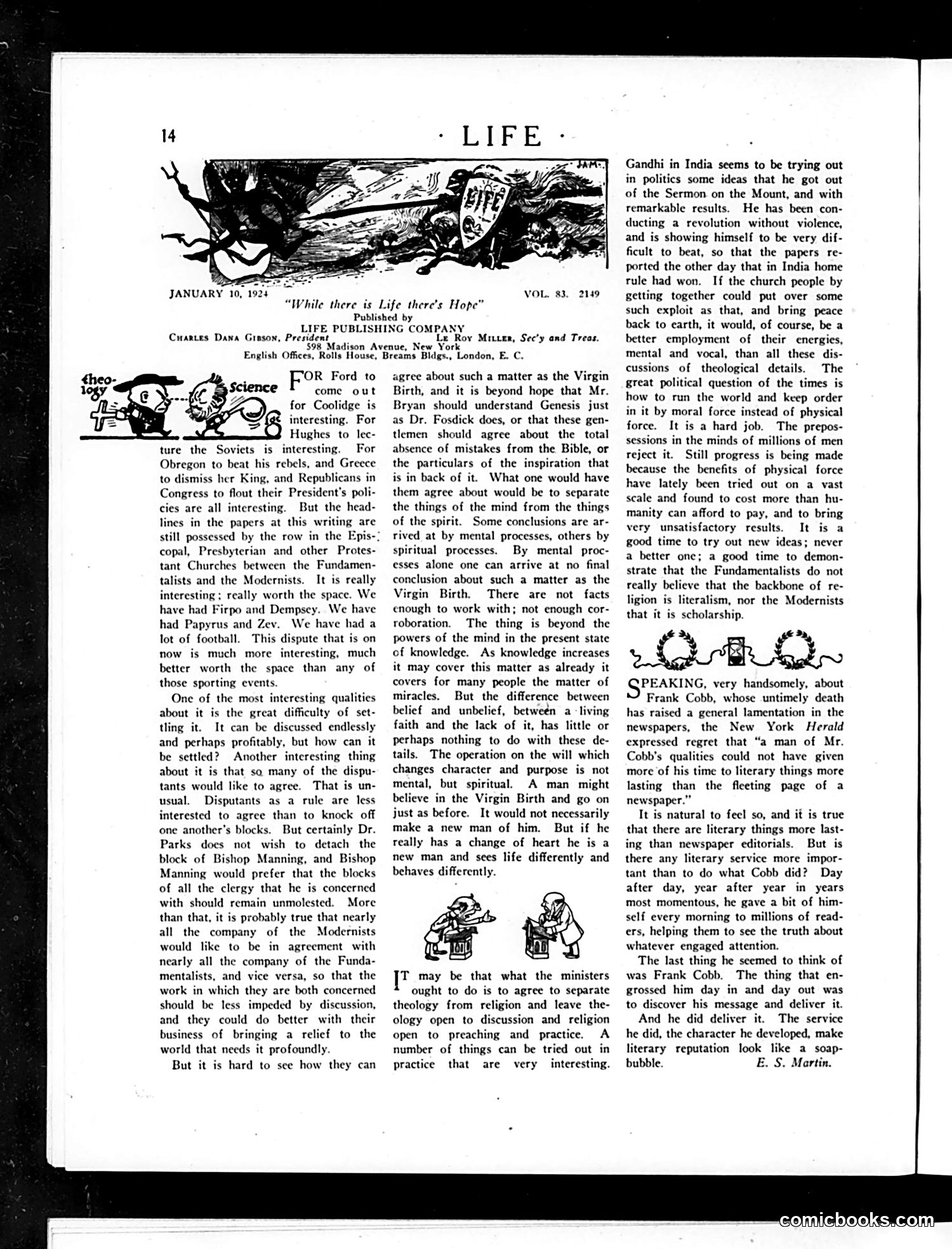 Life — January 10, 1924 — page 20 of 44