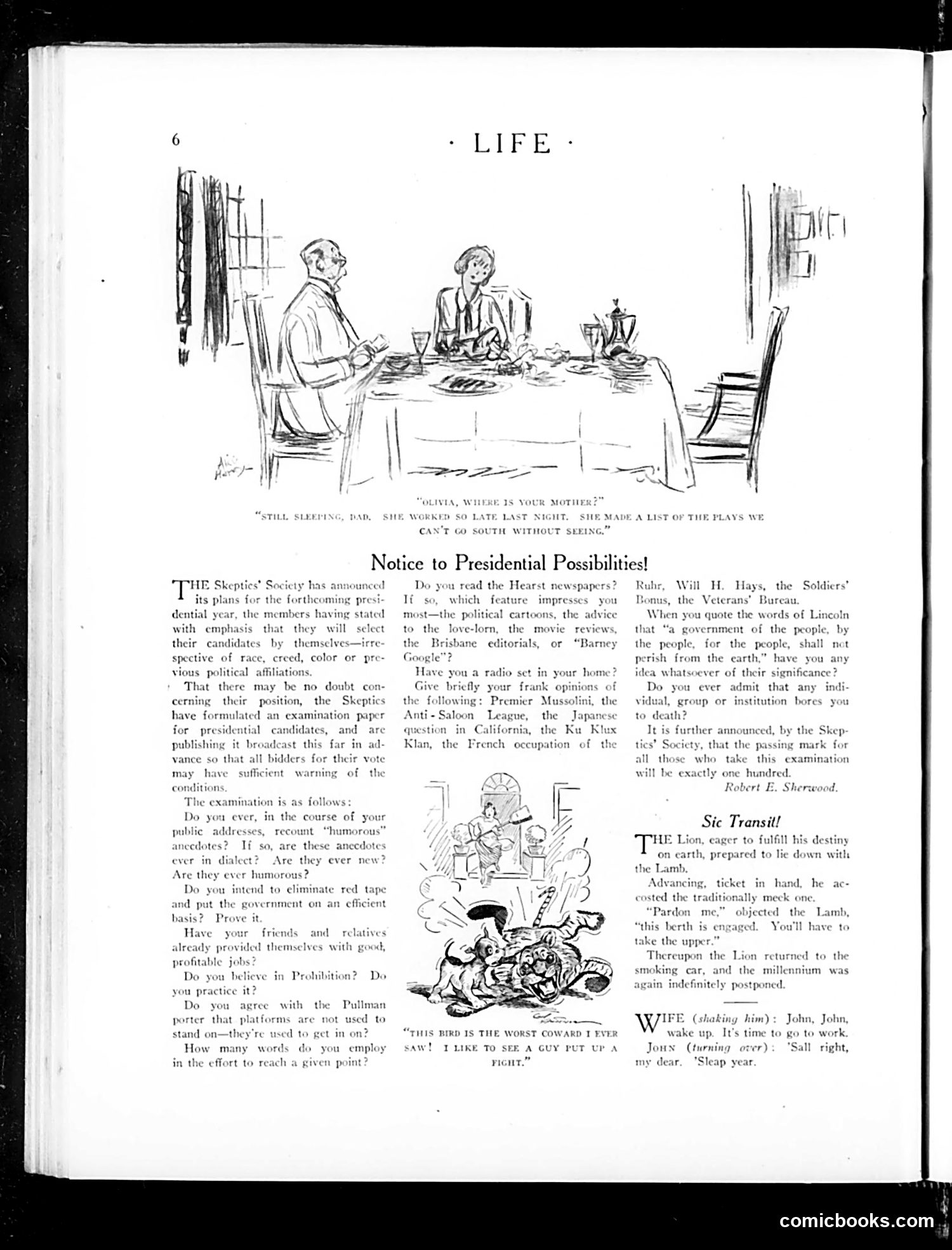 Life — January 24, 1924 — page 8 of 36