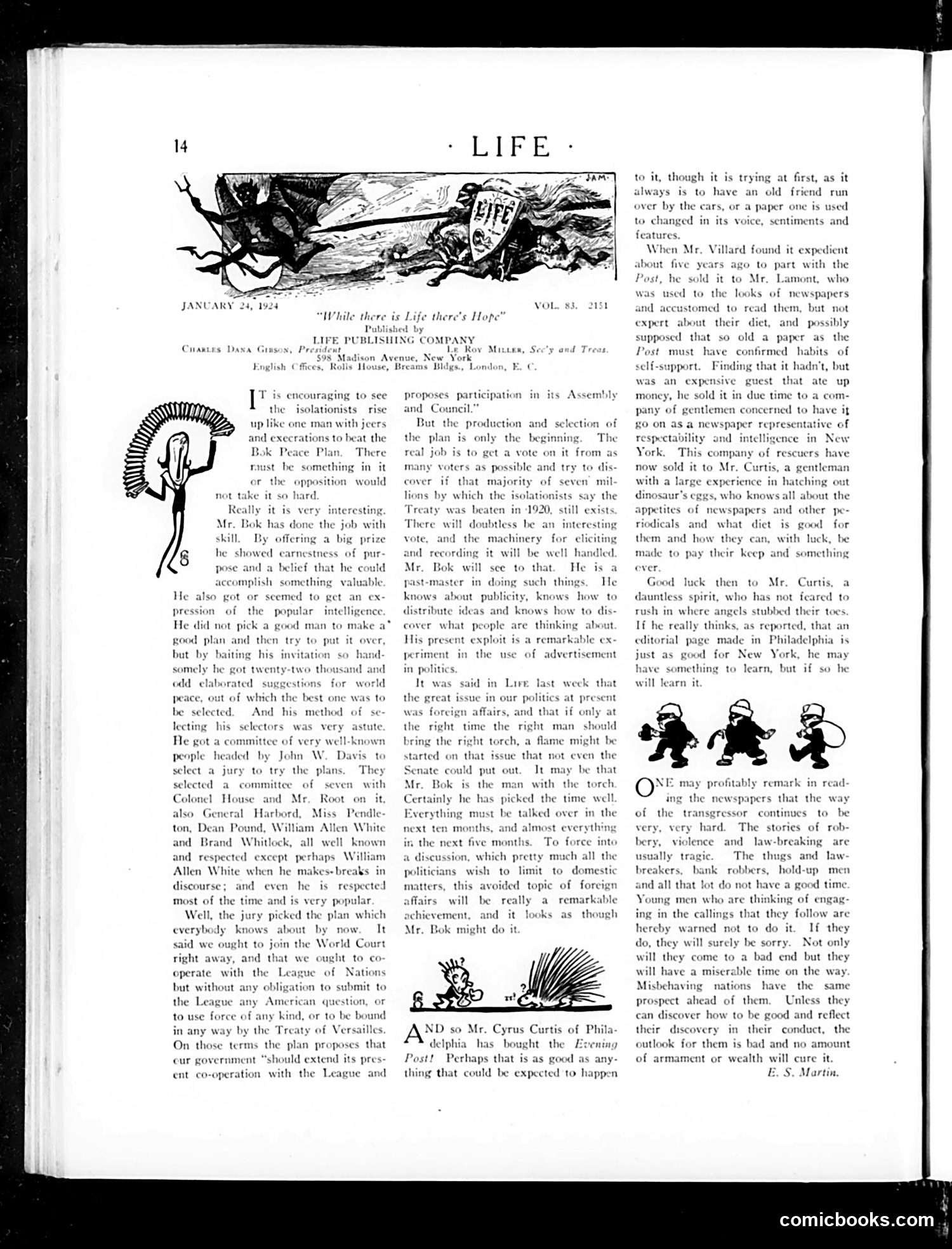 Life — January 24, 1924 — page 16 of 36