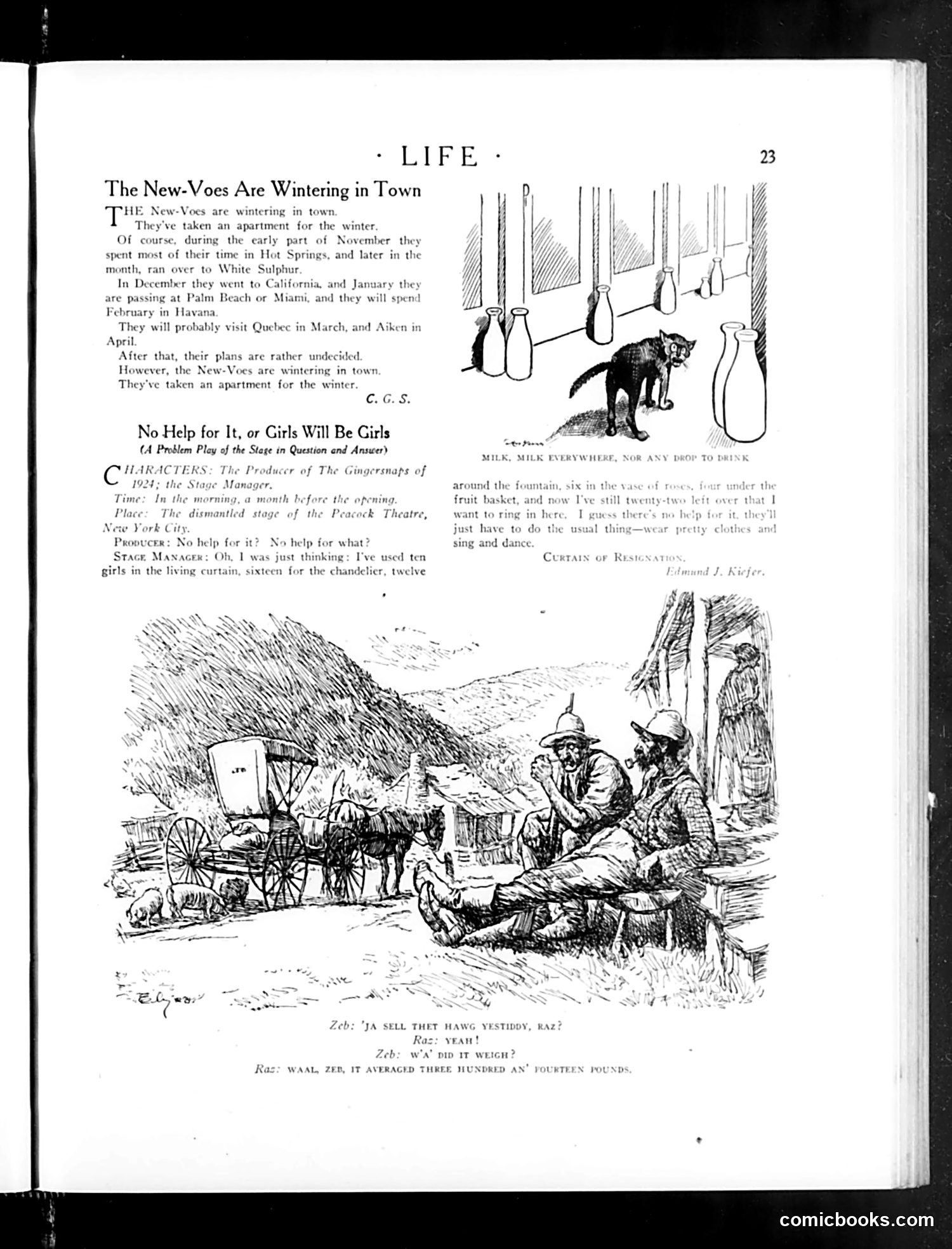 Life — January 24, 1924 — page 25 of 36