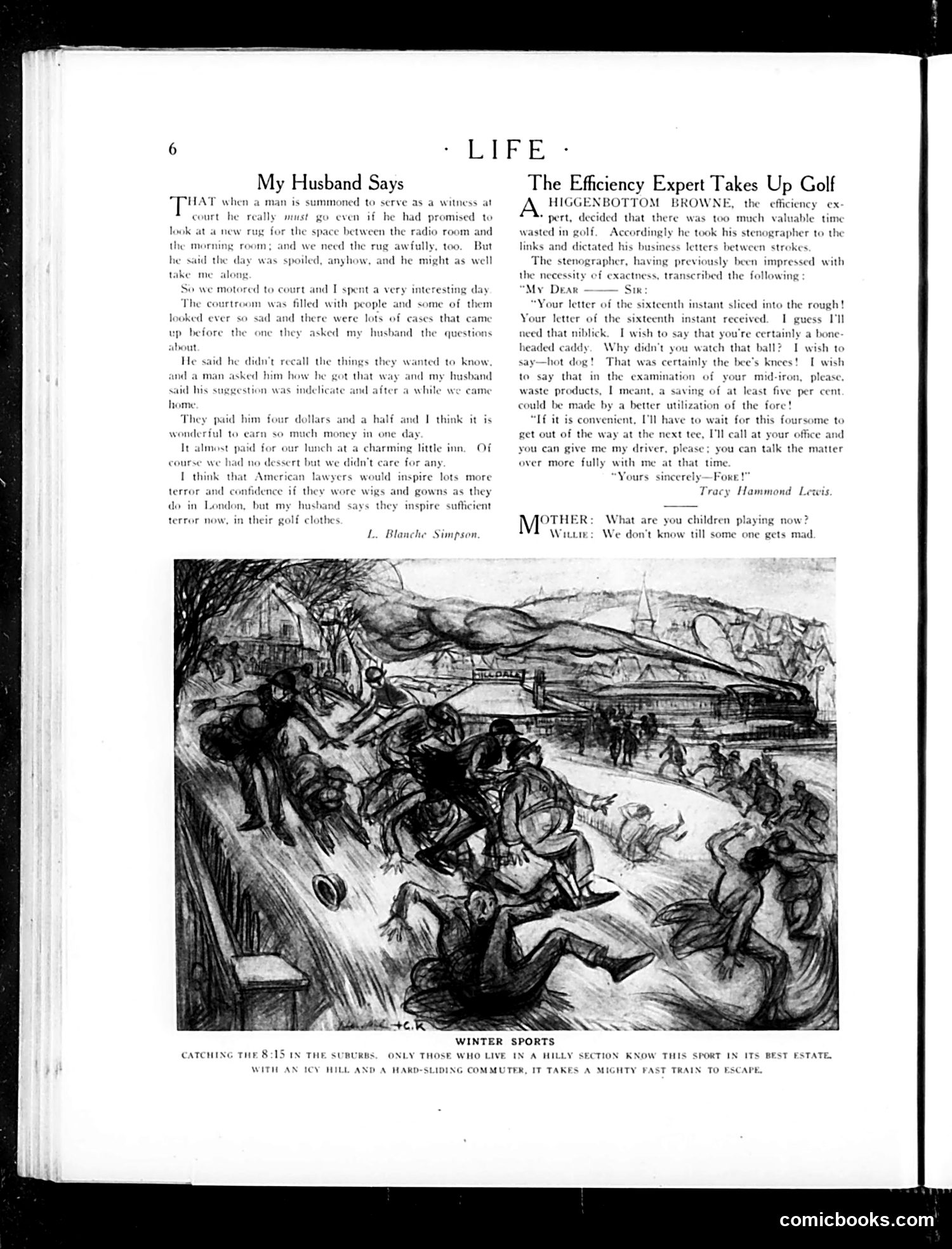 Life — January 31, 1924 — page 8 of 36