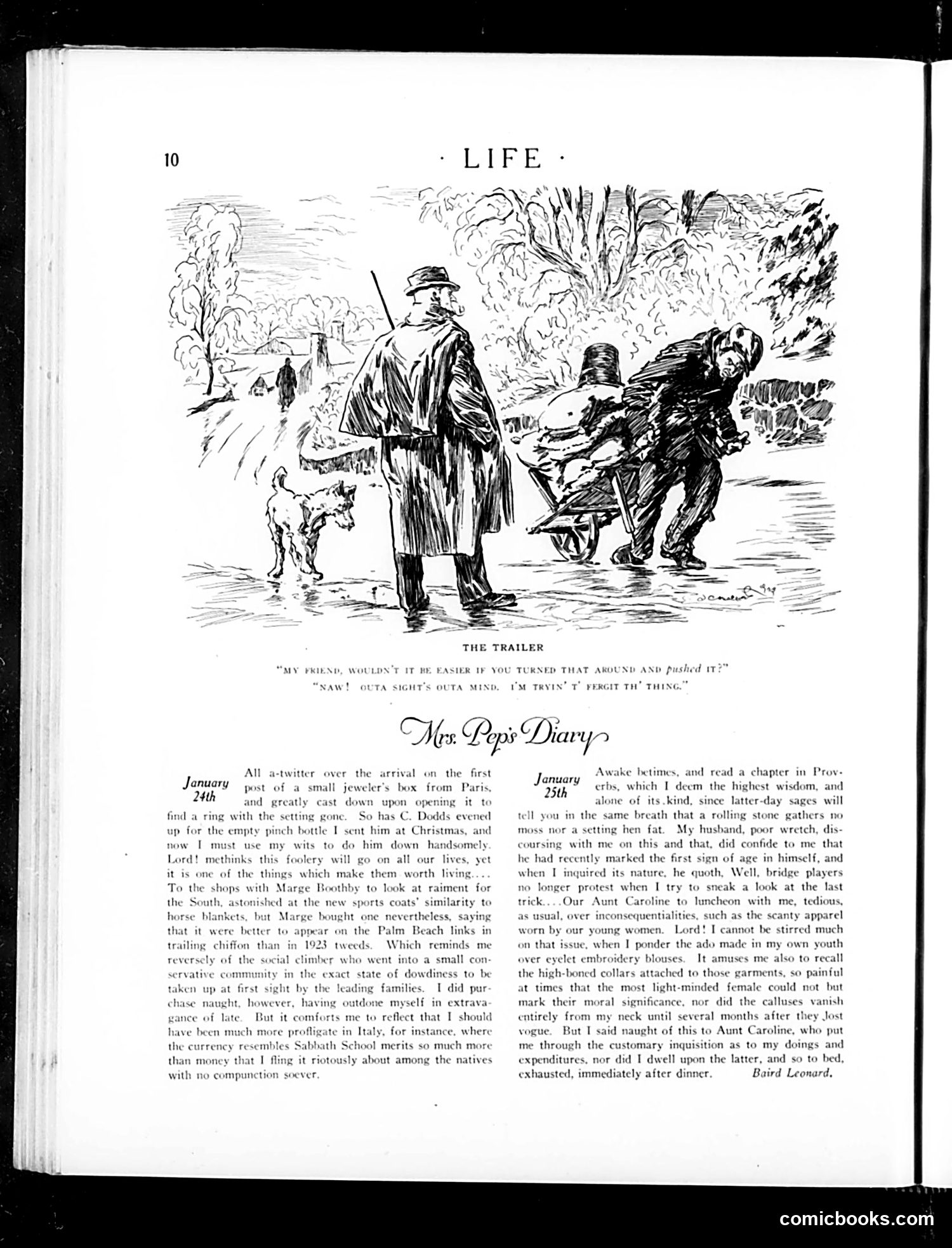 Life — January 31, 1924 — page 12 of 36