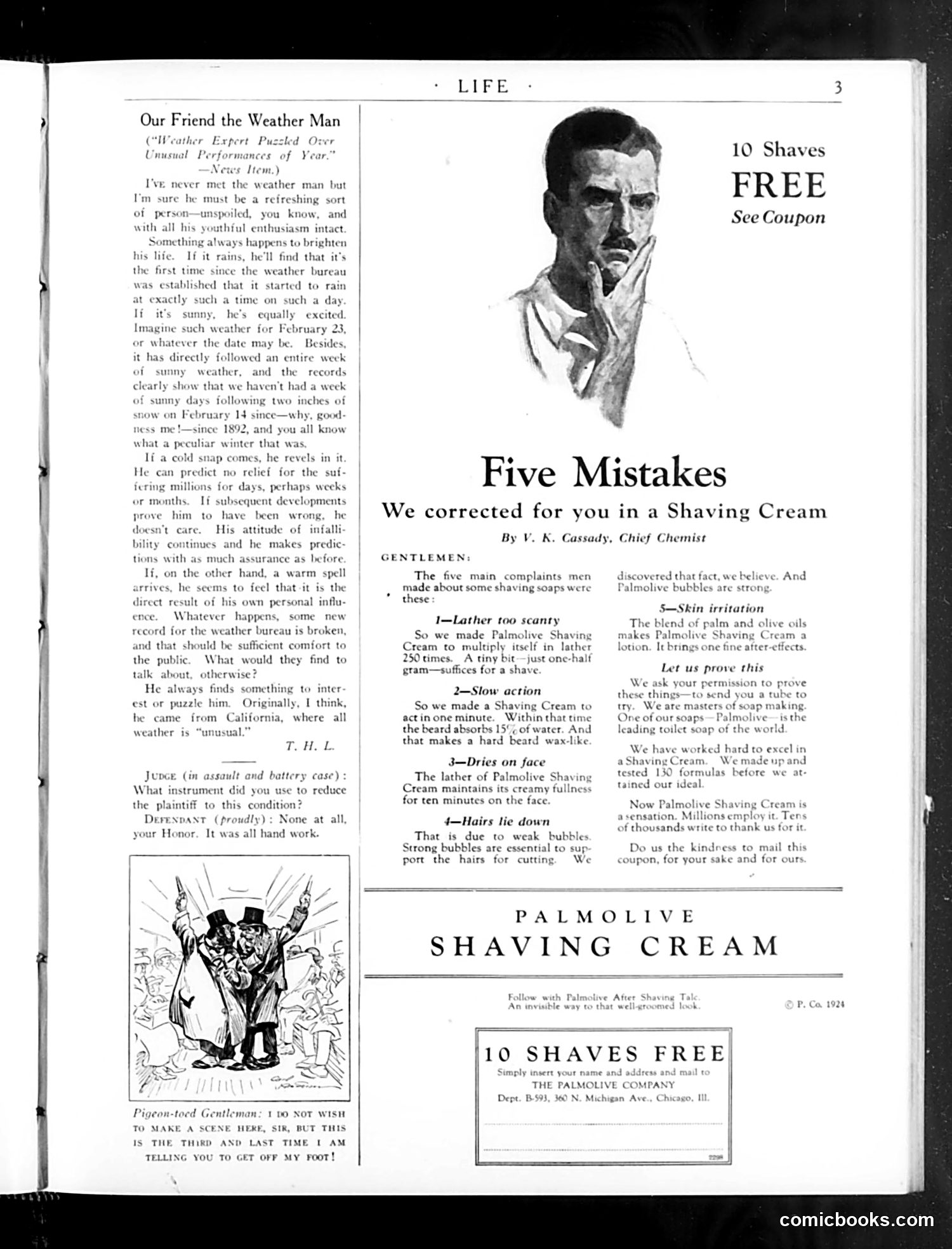 Life — February 7, 1924 — page 5 of 40