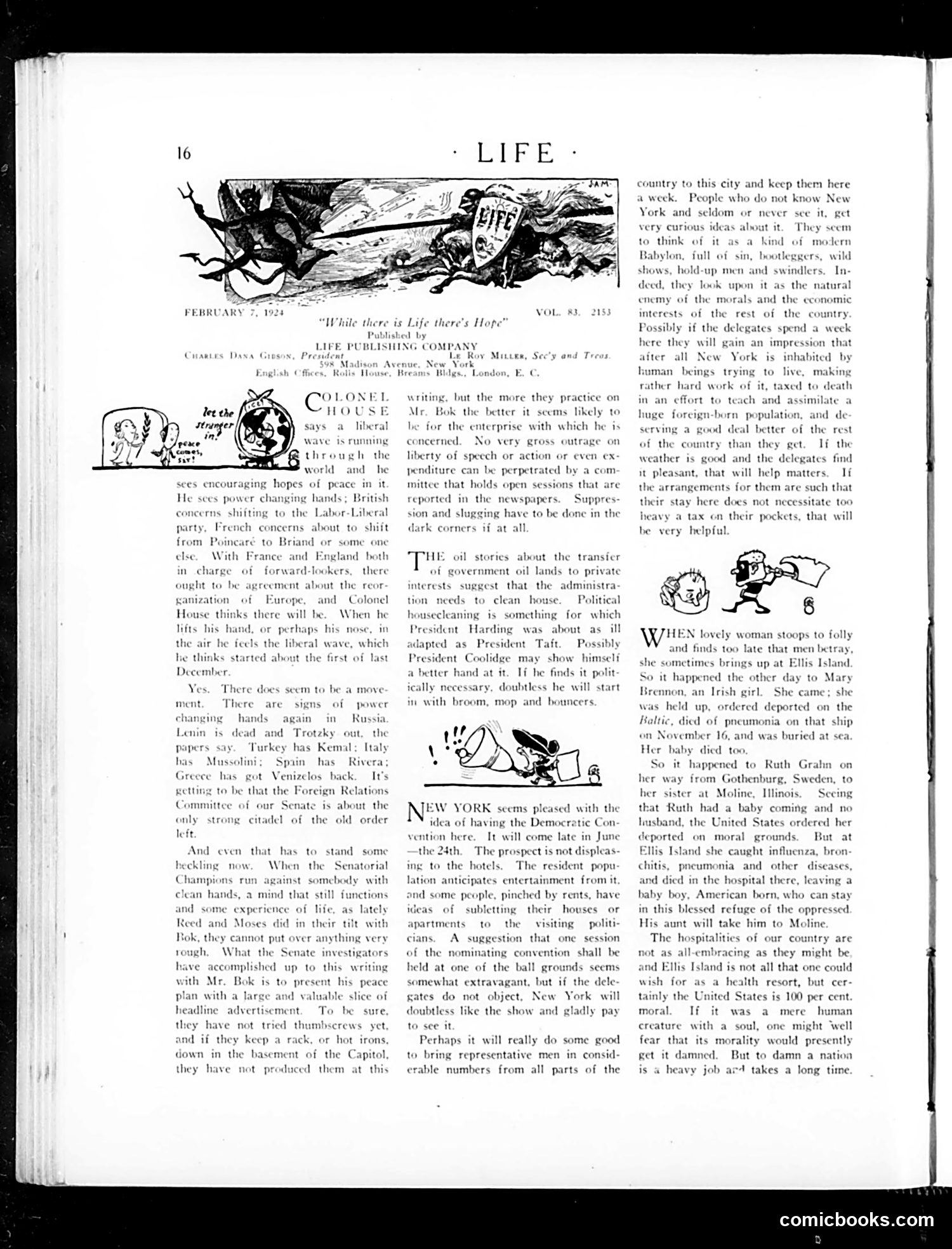 Life — February 7, 1924 — page 18 of 40