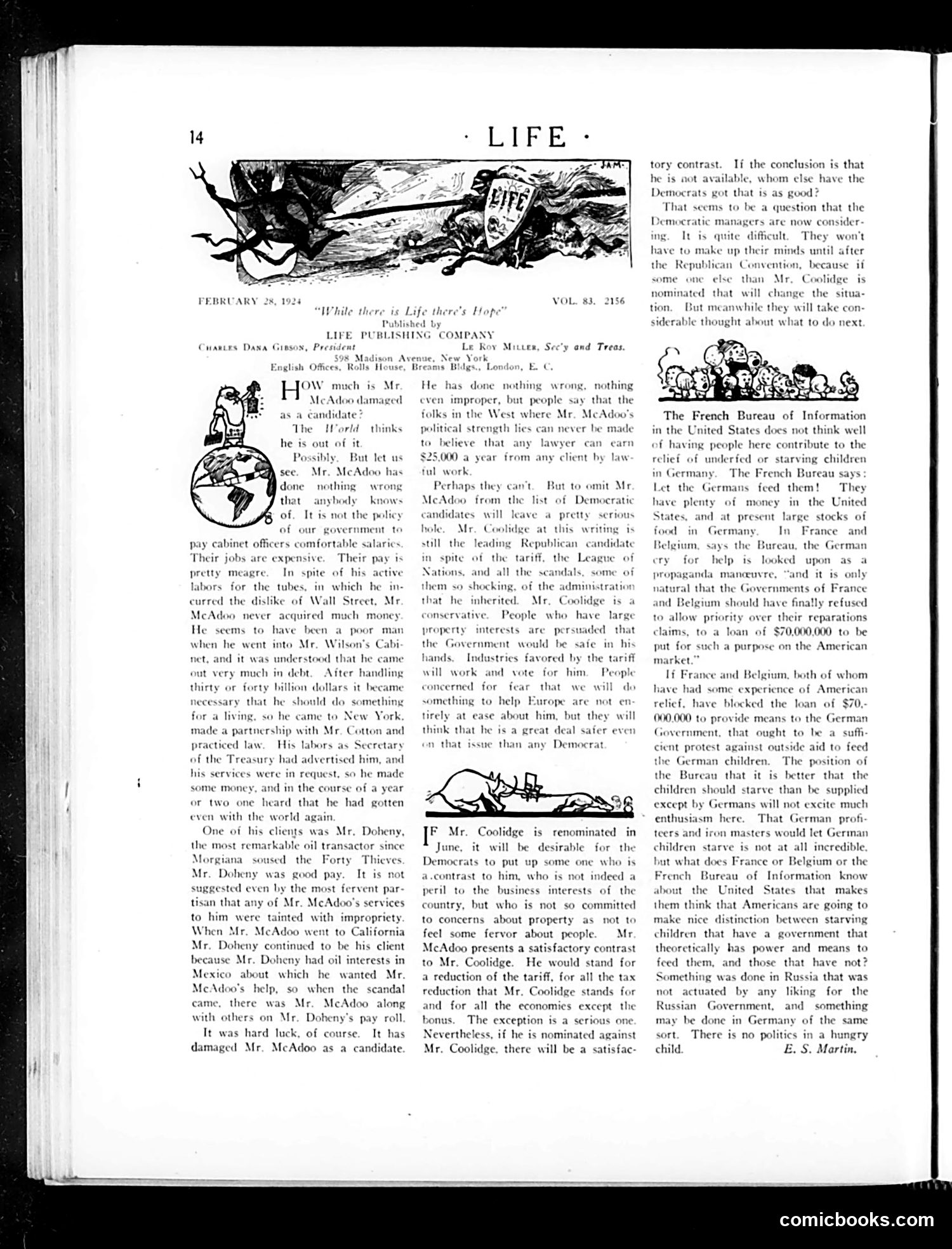 Life — February 28, 1924 — page 16 of 36