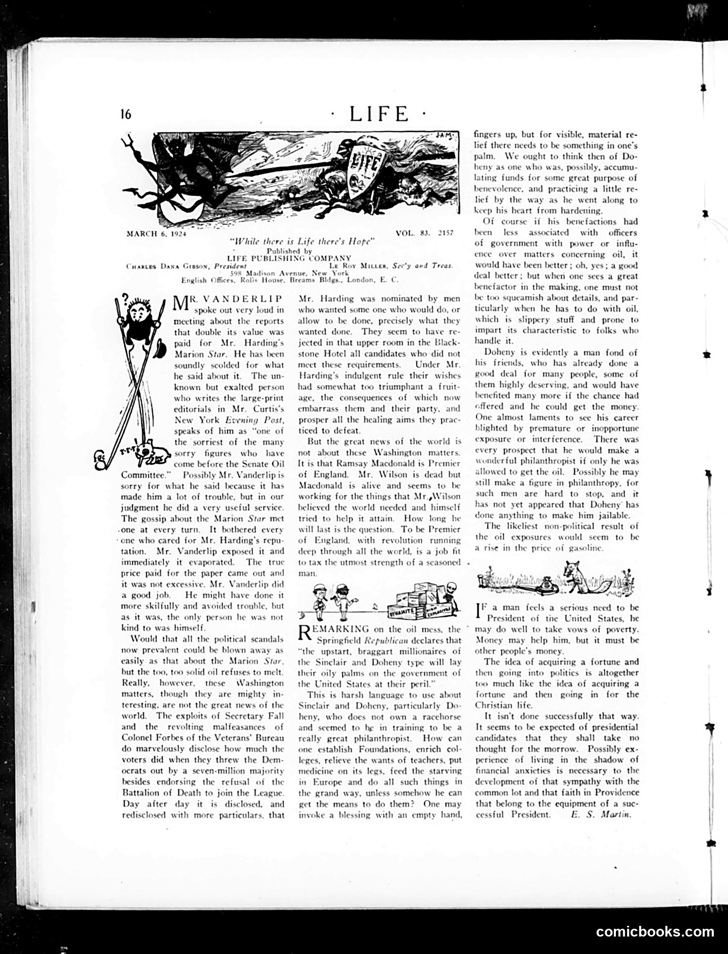 Life — March 6, 1924 — page 18 of 42