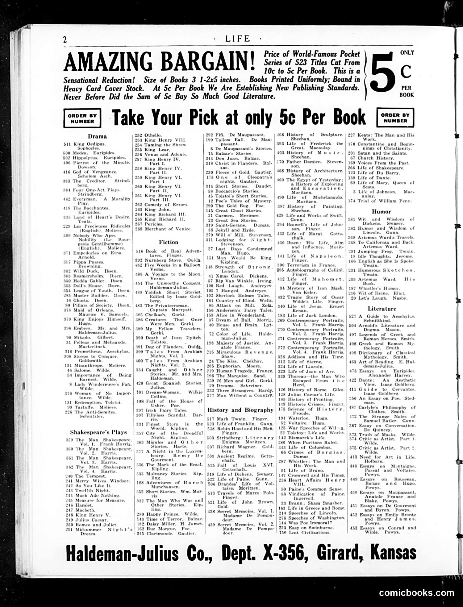 Life — March 13, 1924 — page 4 of 40