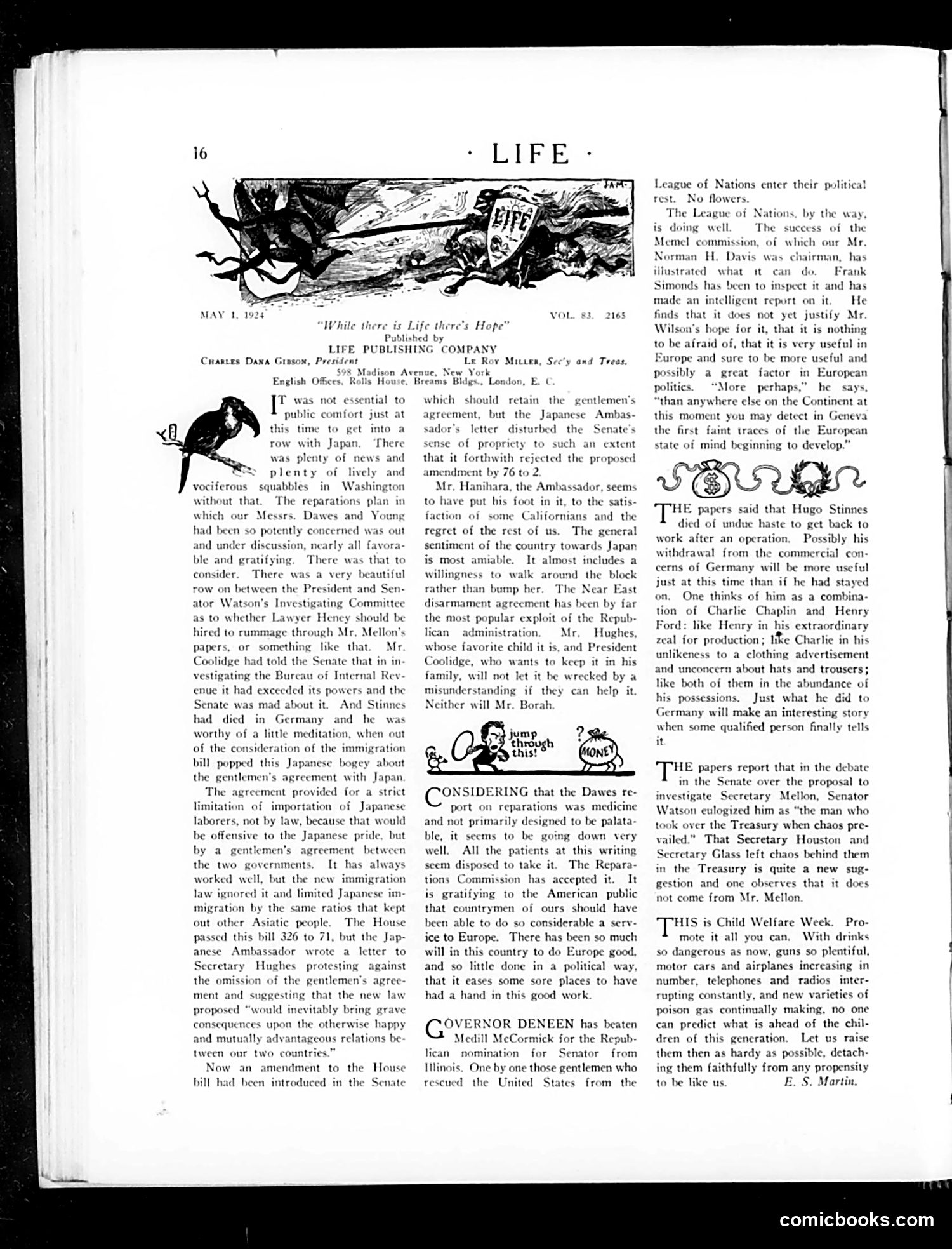 Life — May 1, 1924 — page 18 of 40