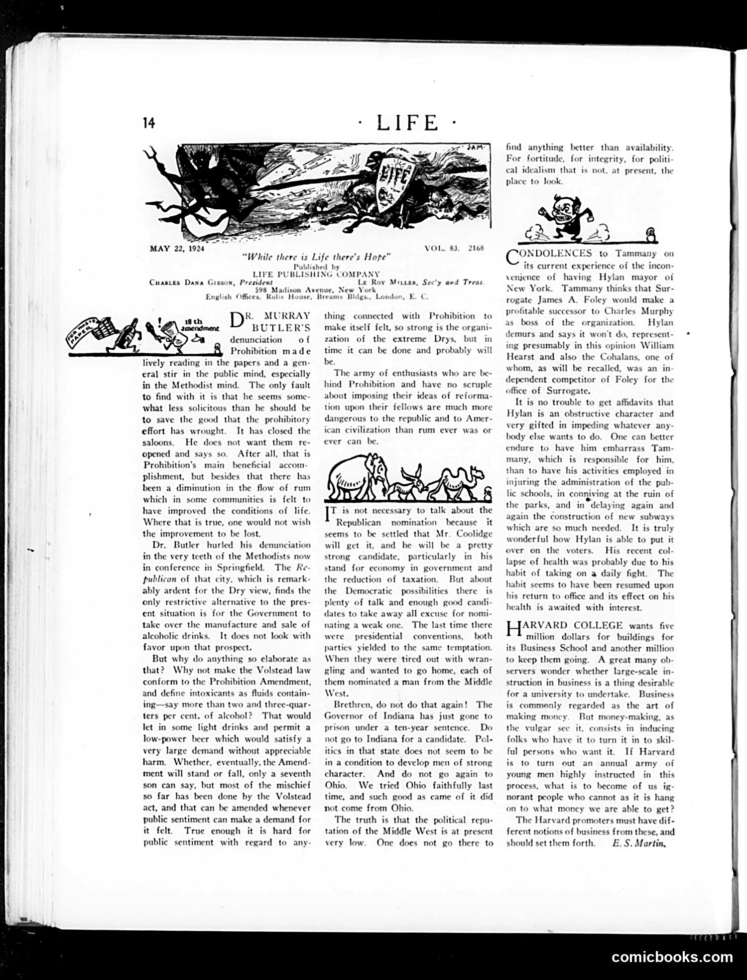 Life — May 22, 1924 — page 16 of 36
