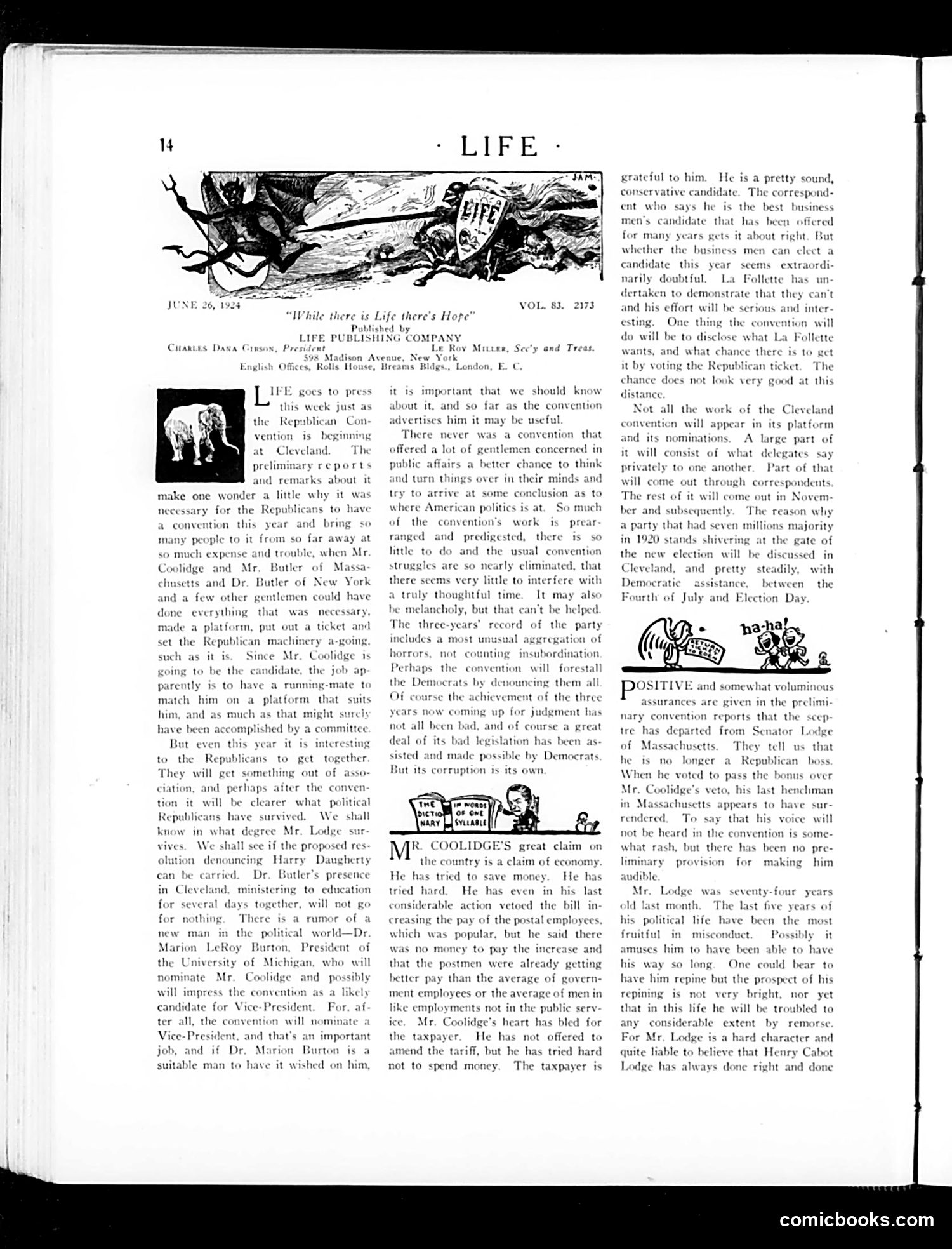 Life — June 26, 1924 — page 16 of 37