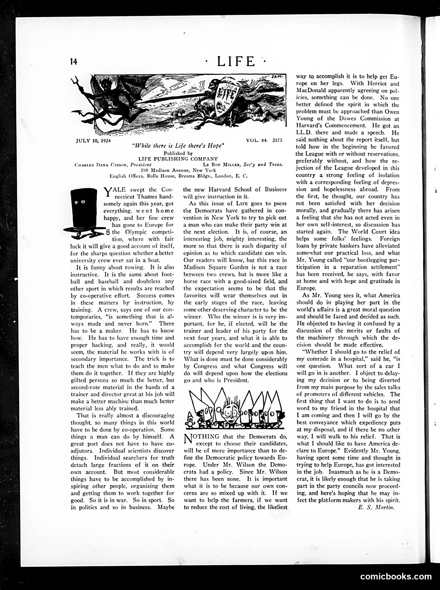 Life — July 10, 1924 — page 16 of 36