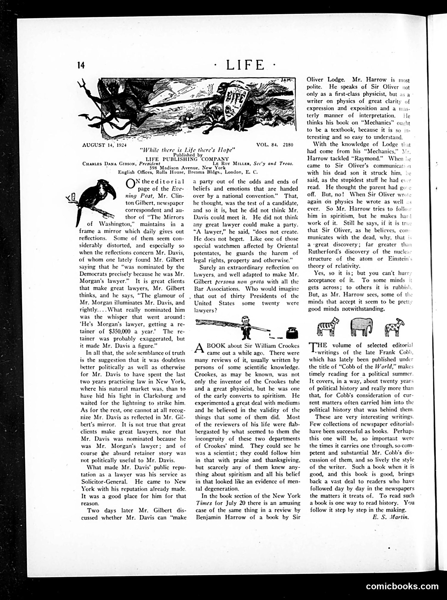 Life — August 14, 1924 — page 16 of 36