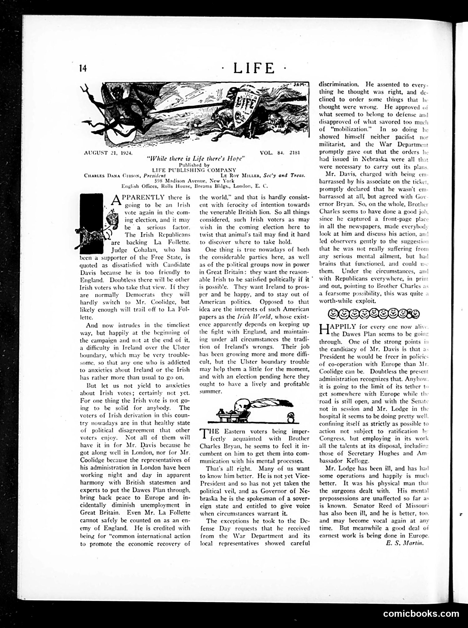 Life — August 21, 1924 — page 16 of 36