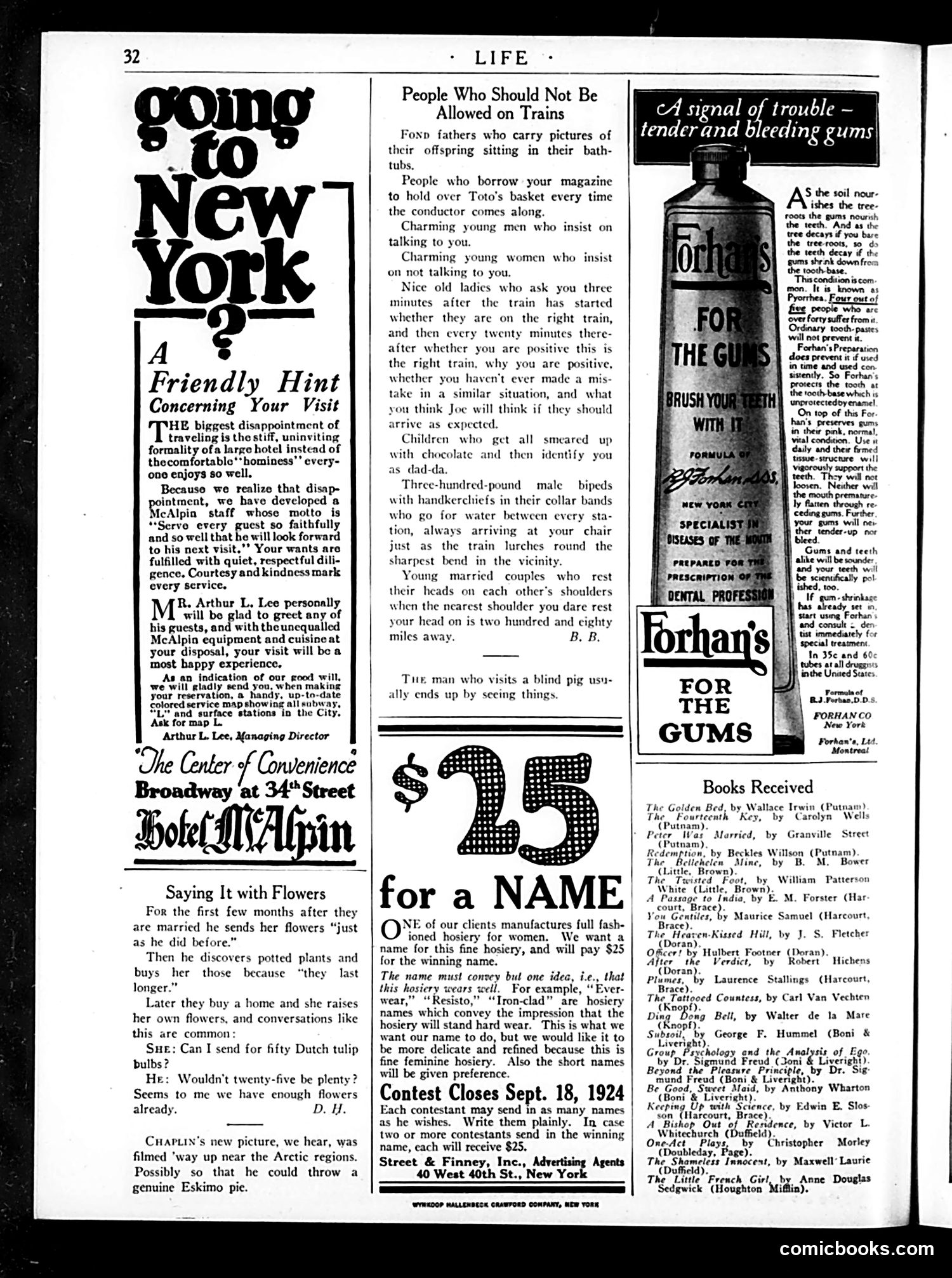 Life — September 4, 1924 — page 34 of 36