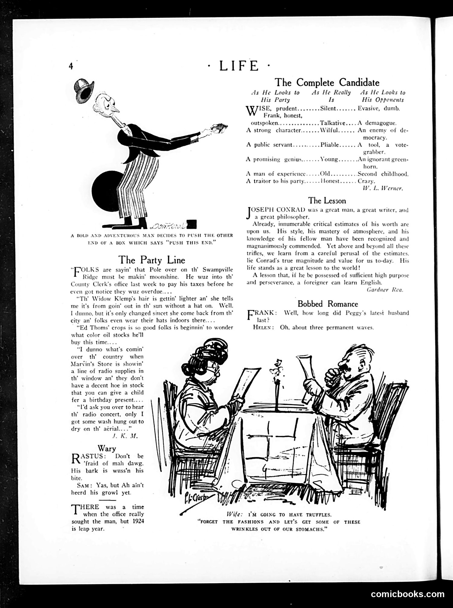 Life — September 18, 1924 — page 6 of 36