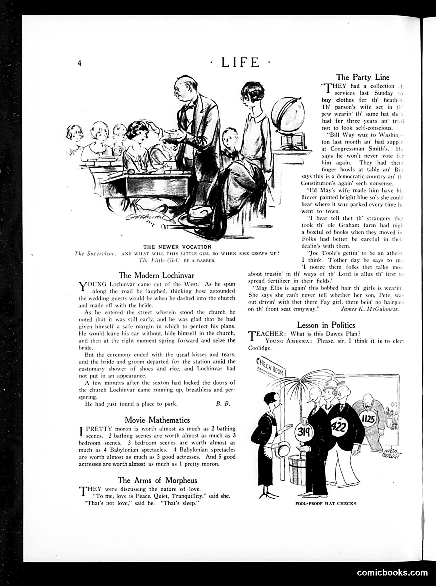 Life — October 9, 1924 — page 6 of 36
