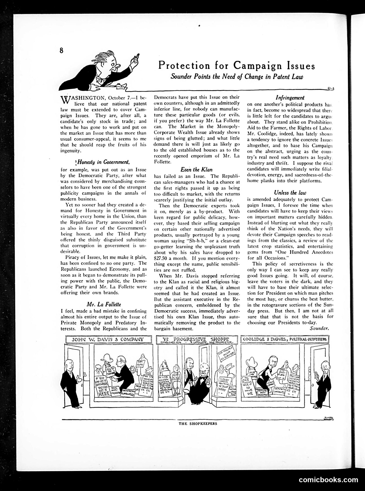 Life — October 9, 1924 — page 10 of 36