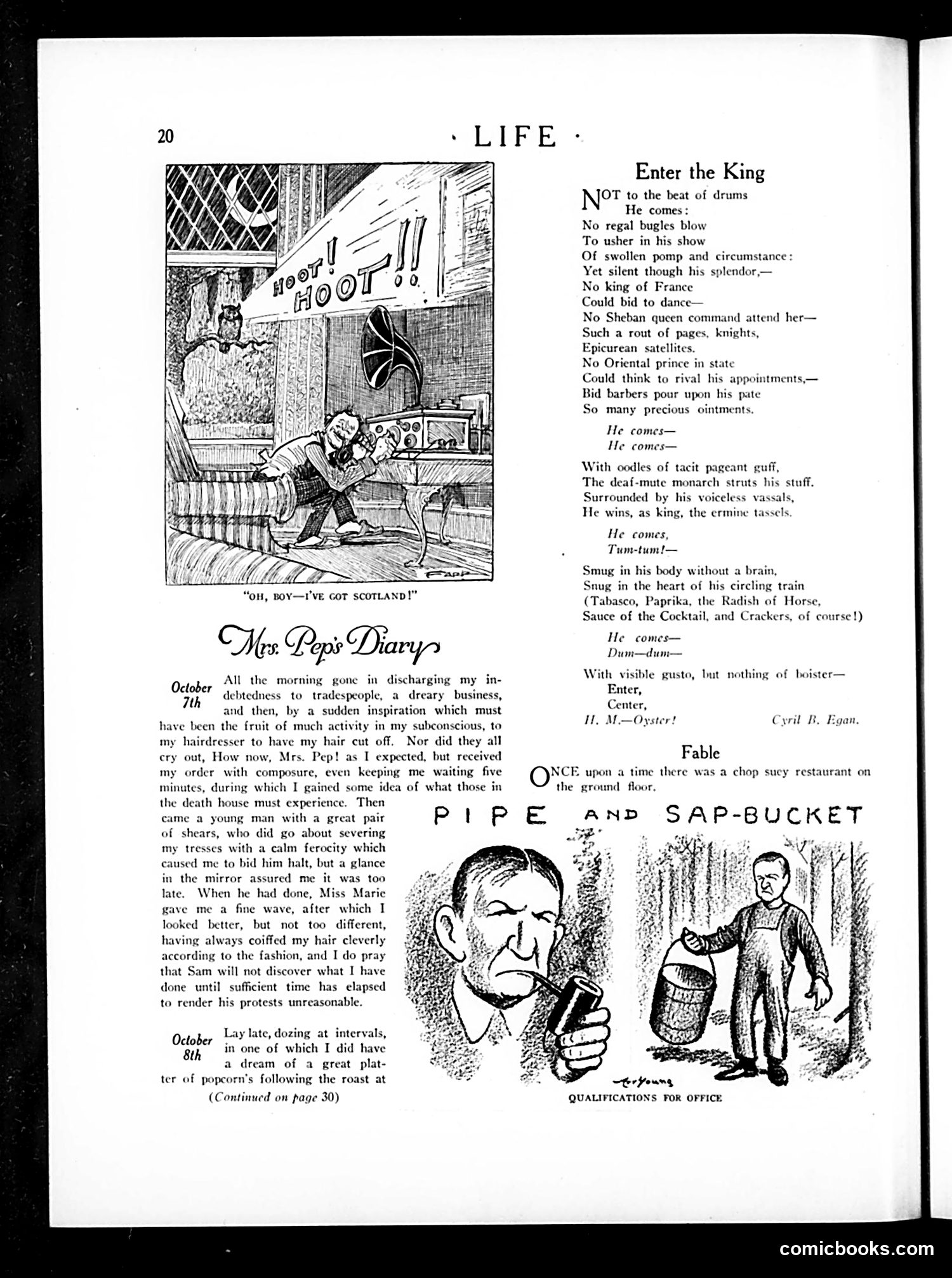 Life — October 9, 1924 — page 22 of 36
