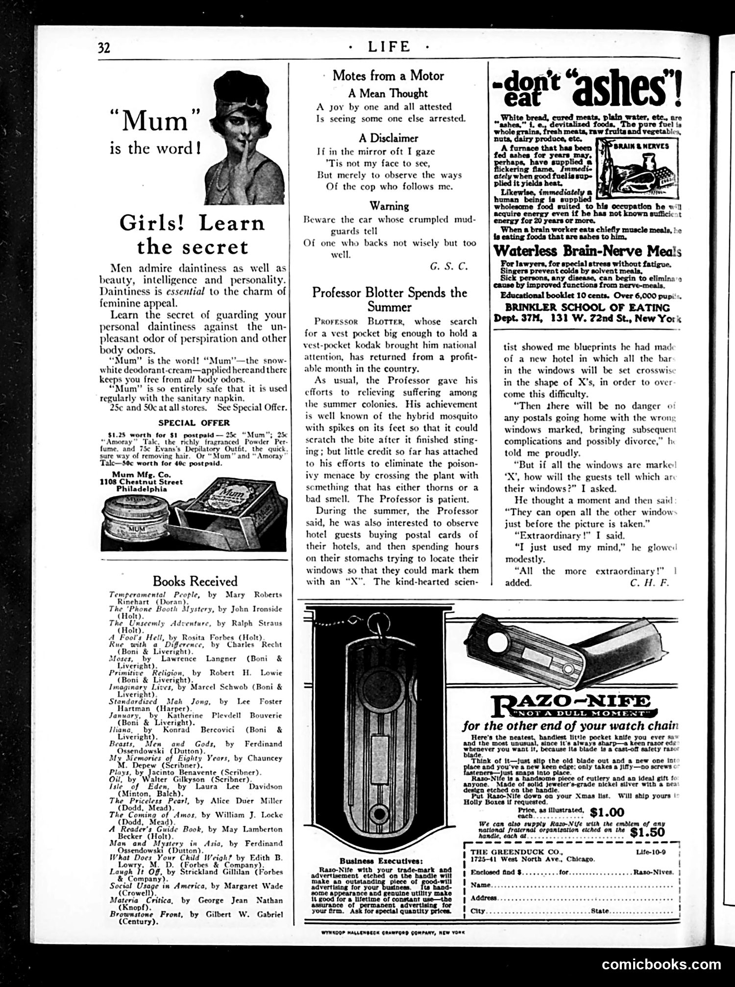 Life — October 9, 1924 — page 34 of 36