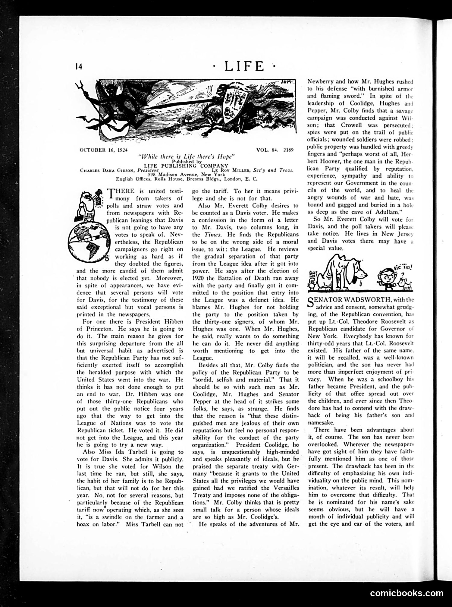 Life — October 16, 1924 — page 16 of 36