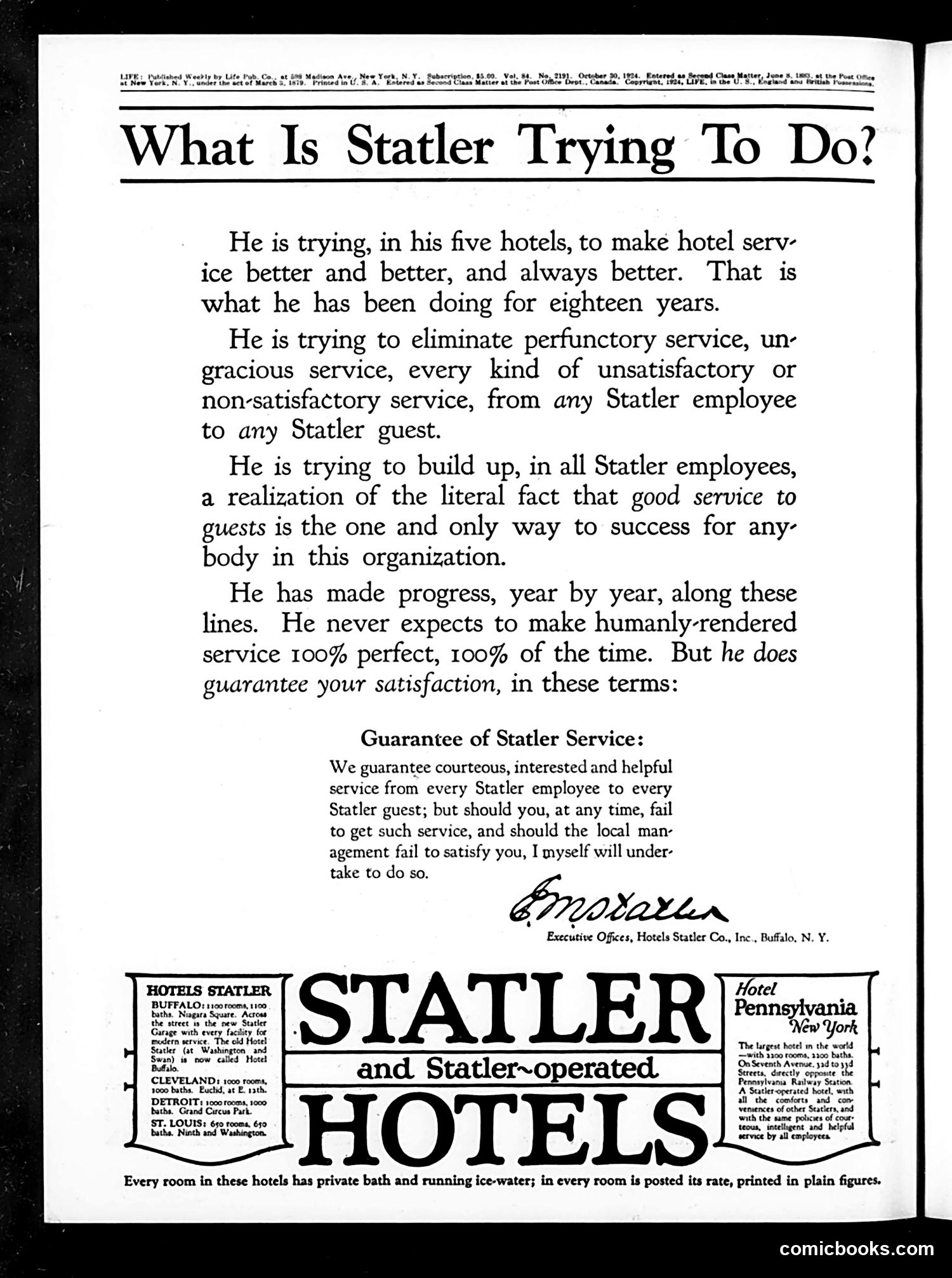 Life — October 30, 1924 — page 2 of 36