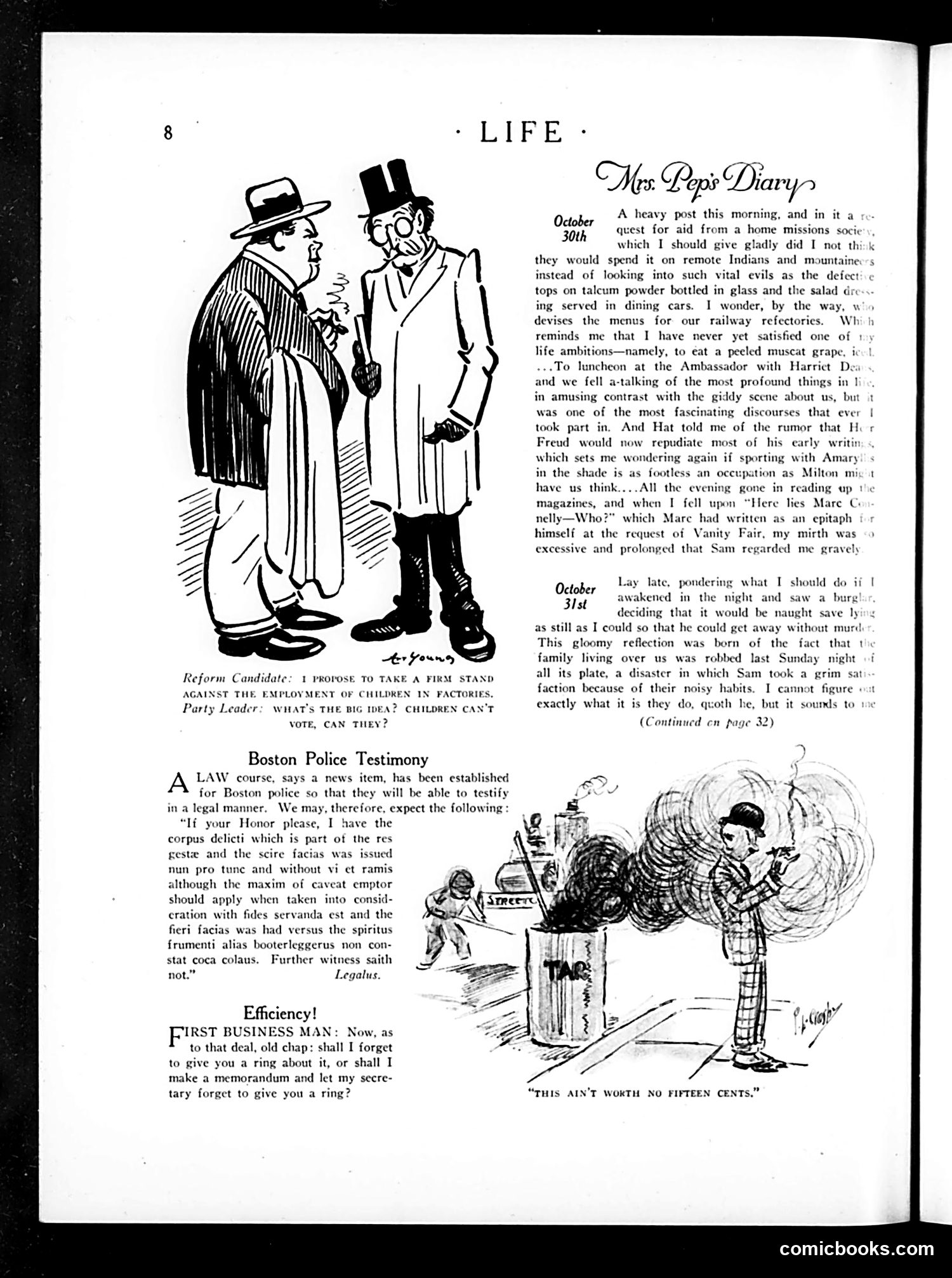 Life — October 30, 1924 — page 10 of 36