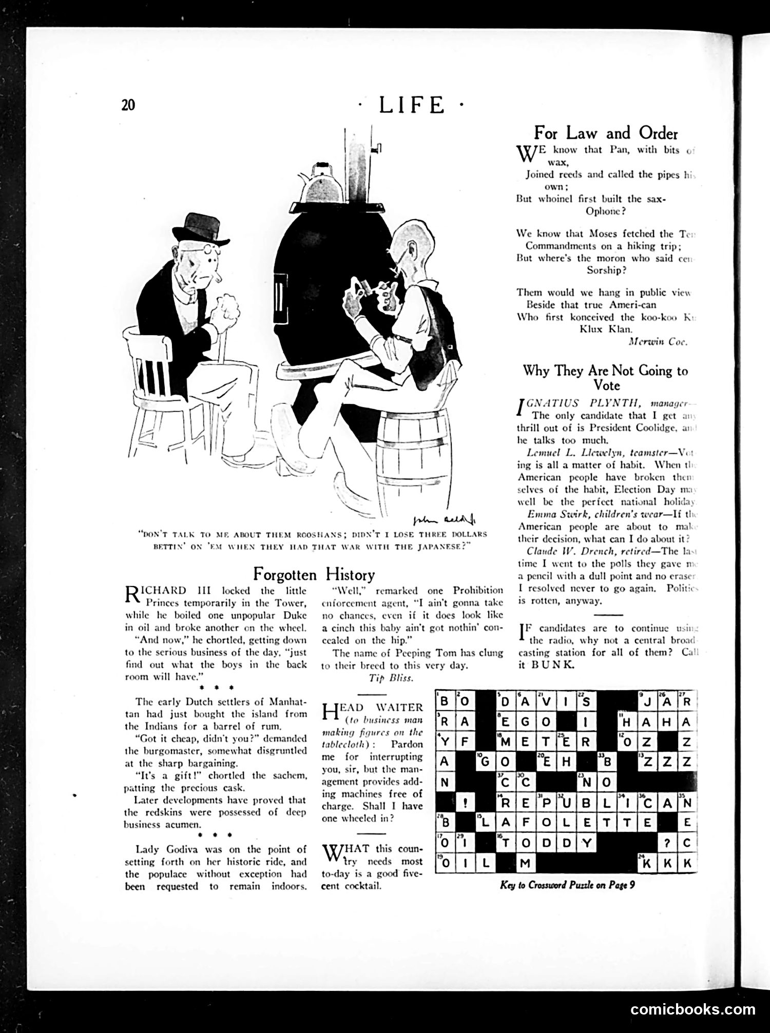 Life — October 30, 1924 — page 22 of 36