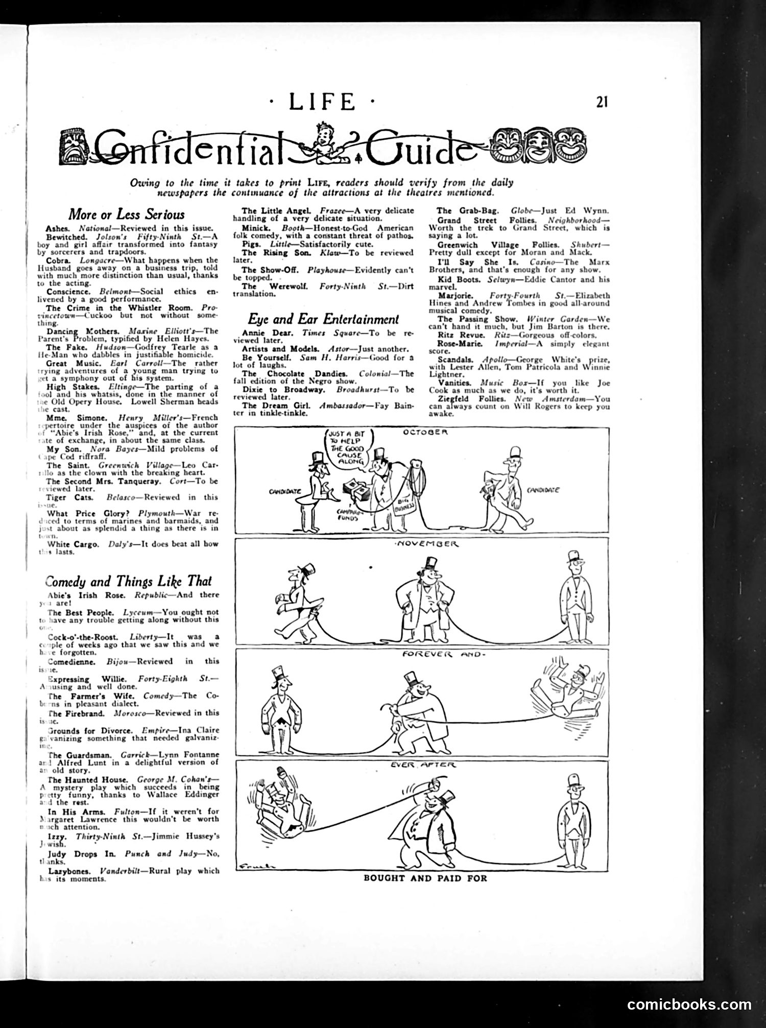 Life — November 6, 1924 — page 23 of 40