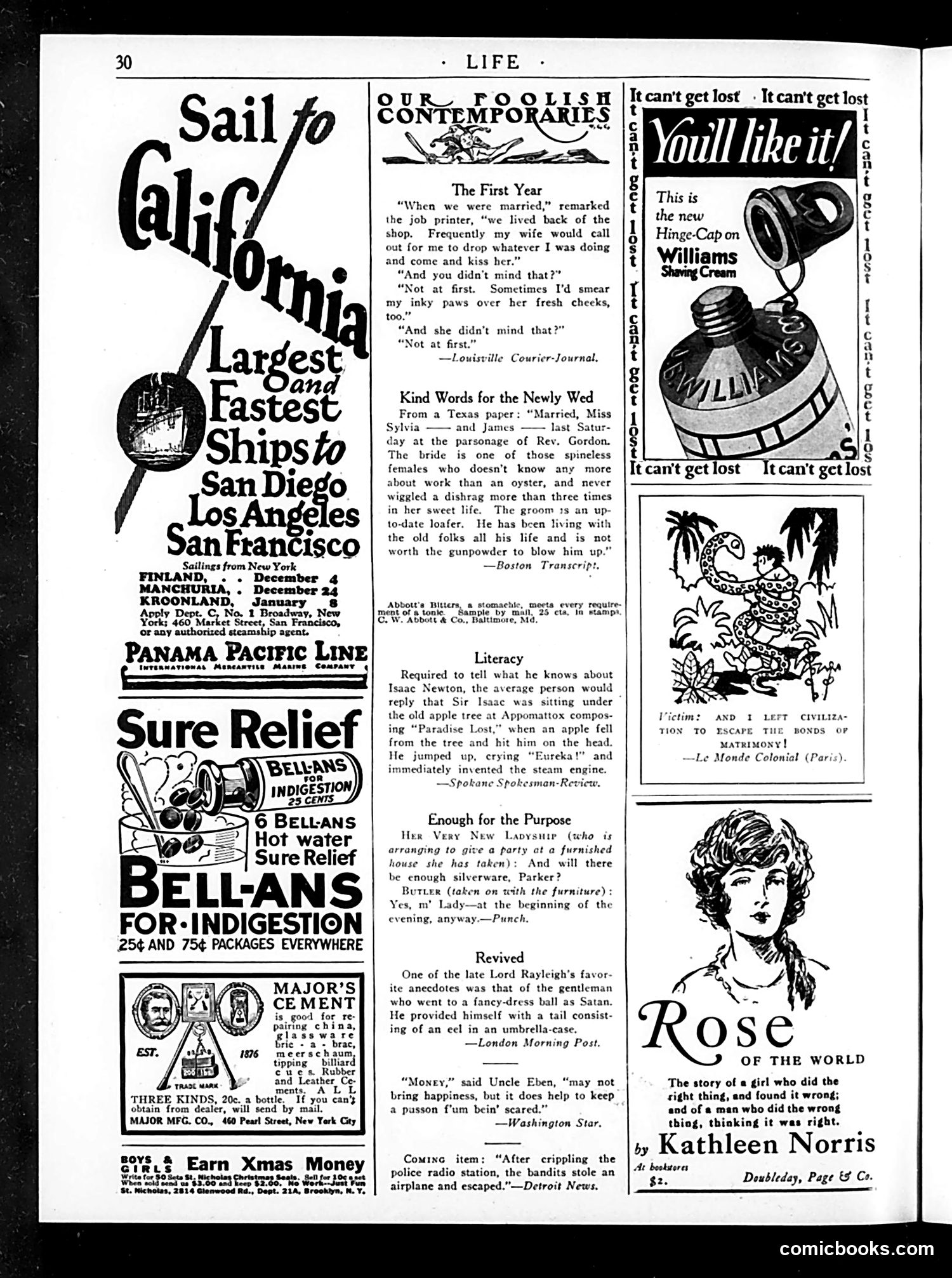Life — November 20, 1924 — page 32 of 40