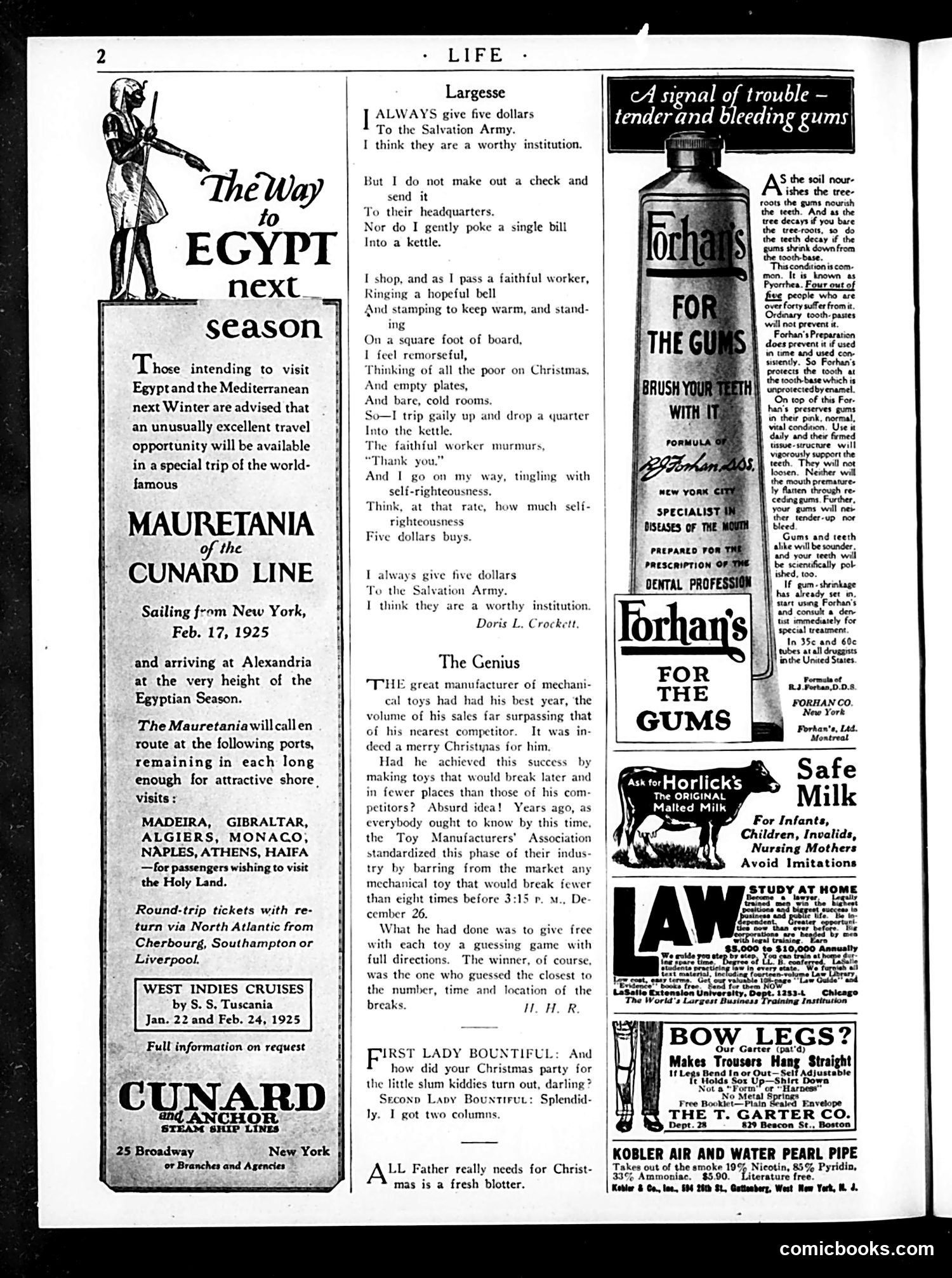 Life — December 4, 1924 — page 4 of 72