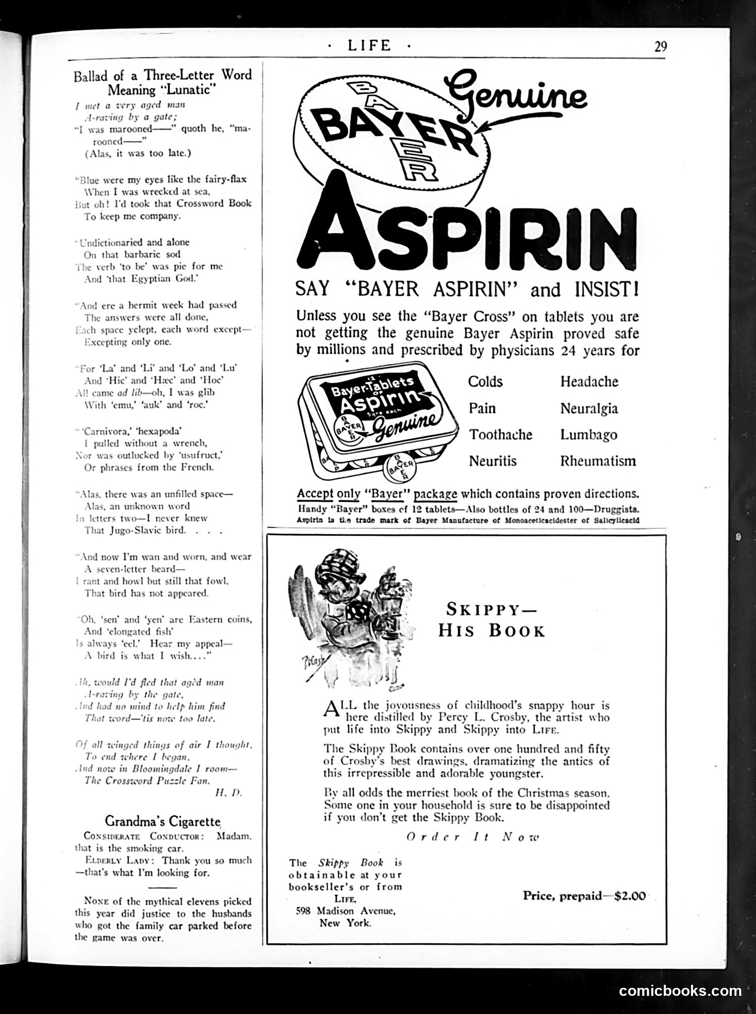 Life — December 18, 1924 — page 31 of 37