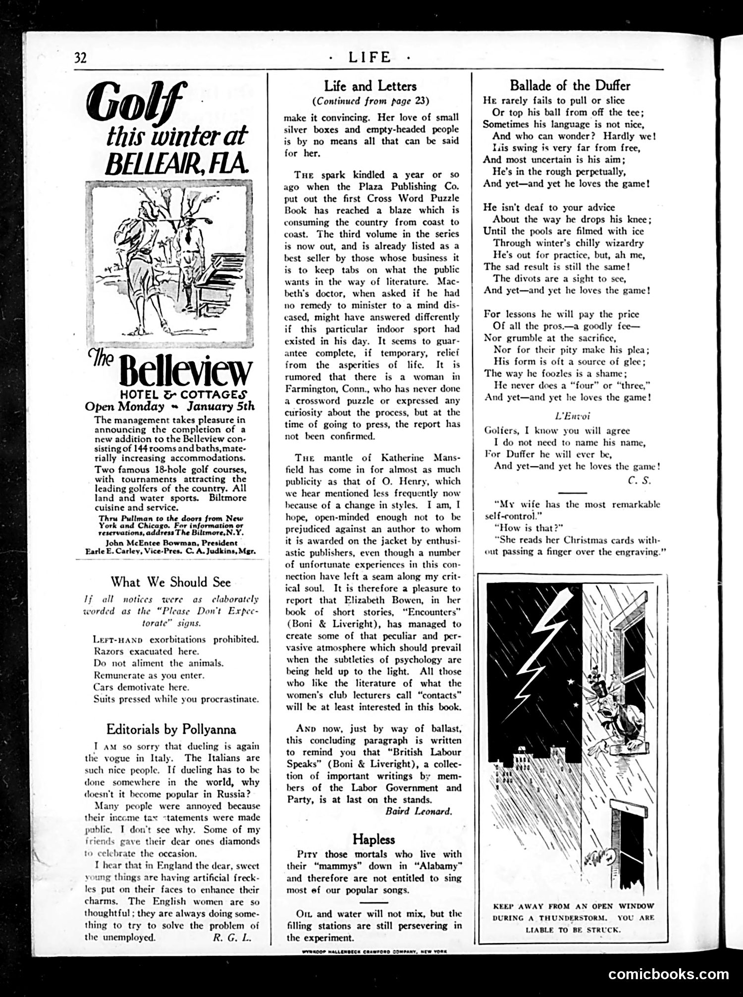 Life — December 25, 1924 — page 34 of 37