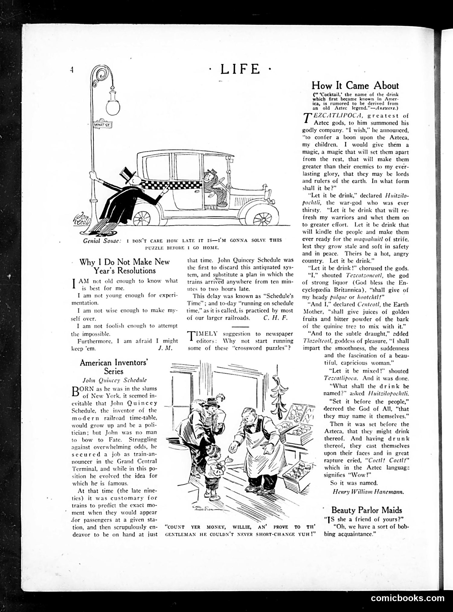 Life — January 1, 1925 — page 6 of 37