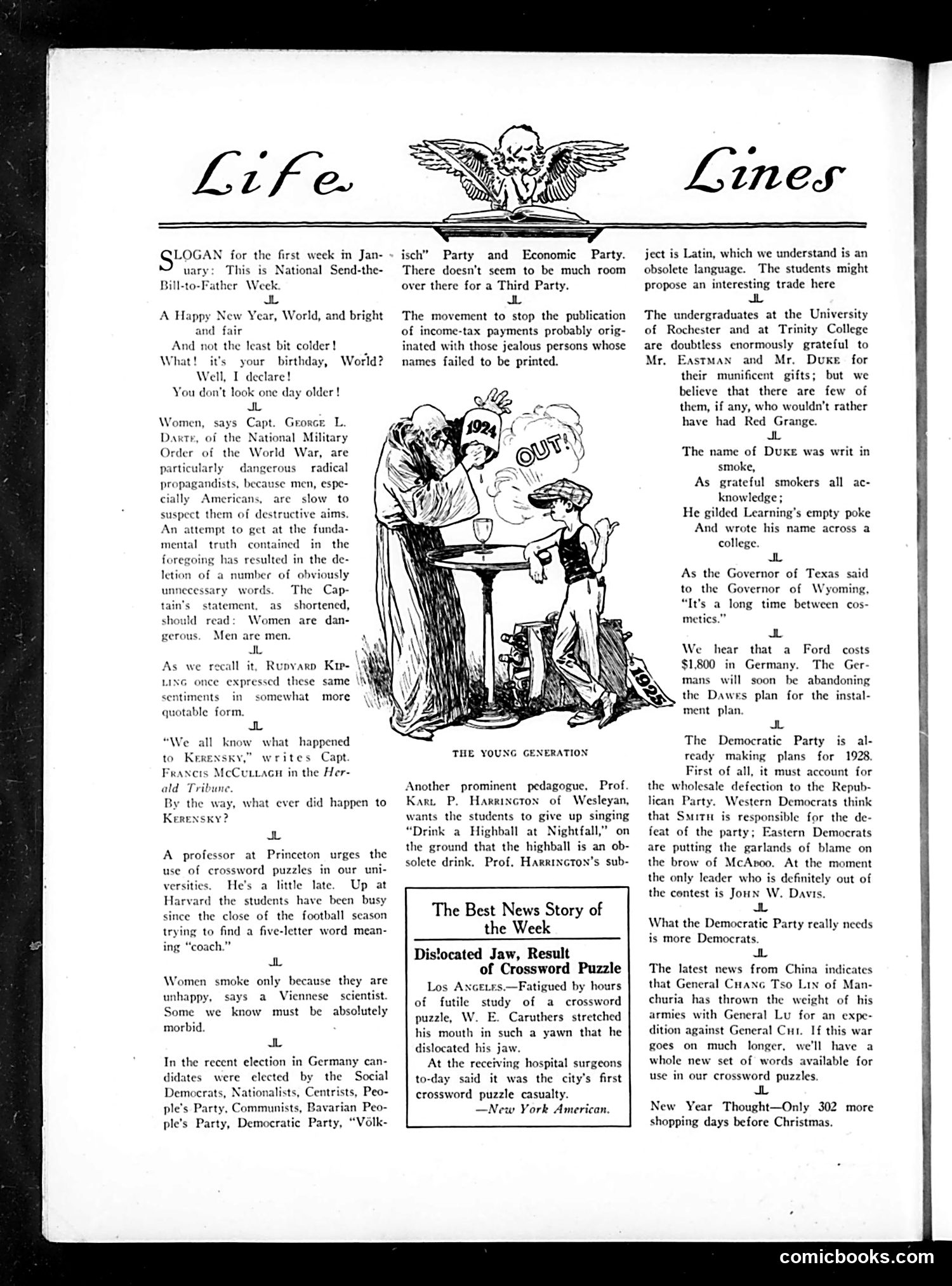 Life — January 1, 1925 — page 8 of 37