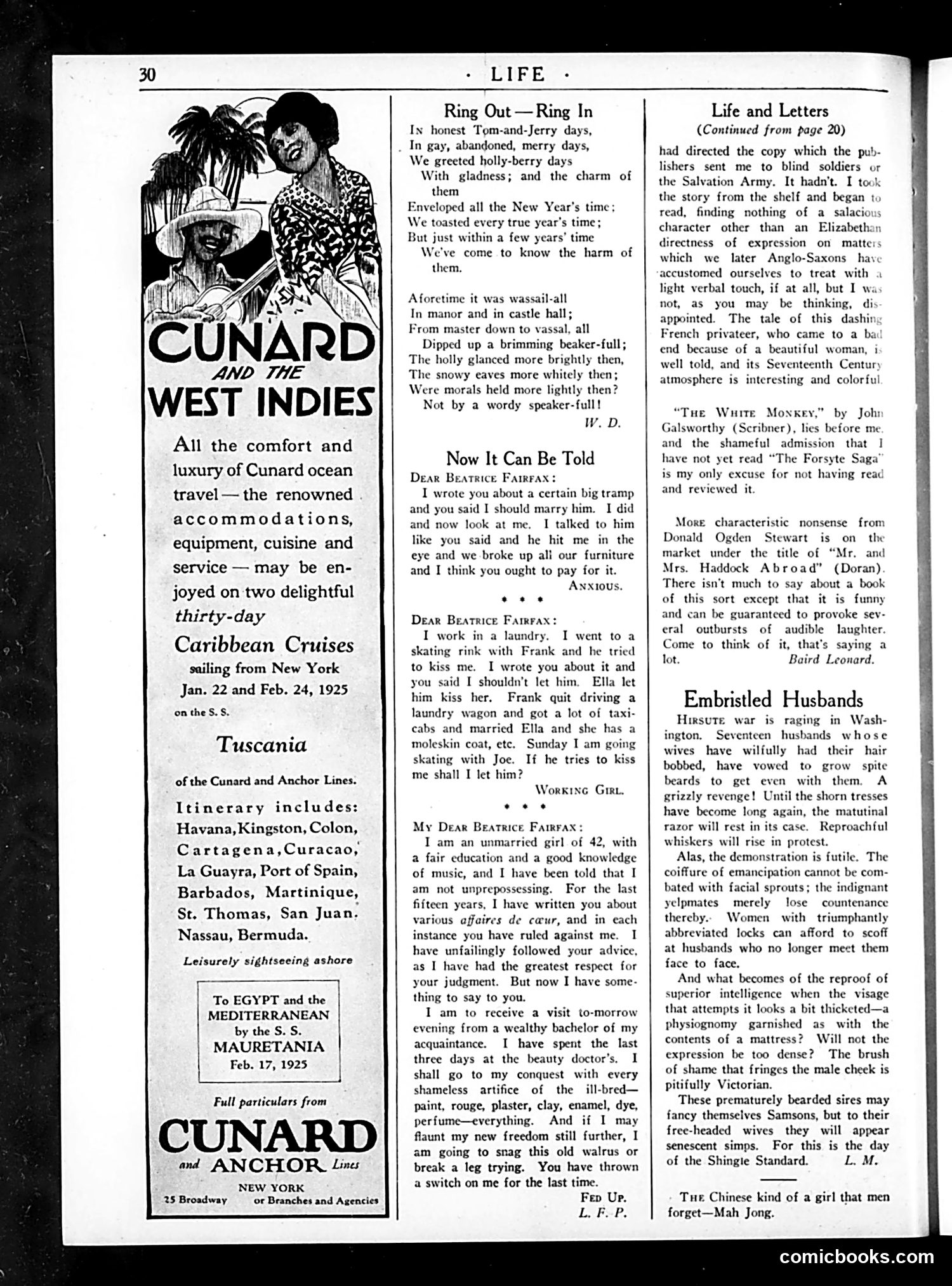Life — January 1, 1925 — page 32 of 37