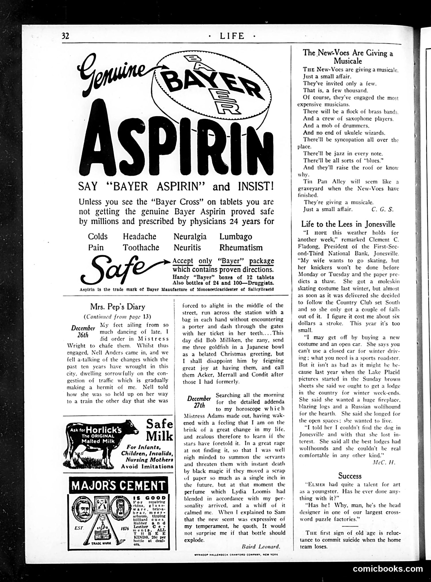 Life — January 1, 1925 — page 34 of 37