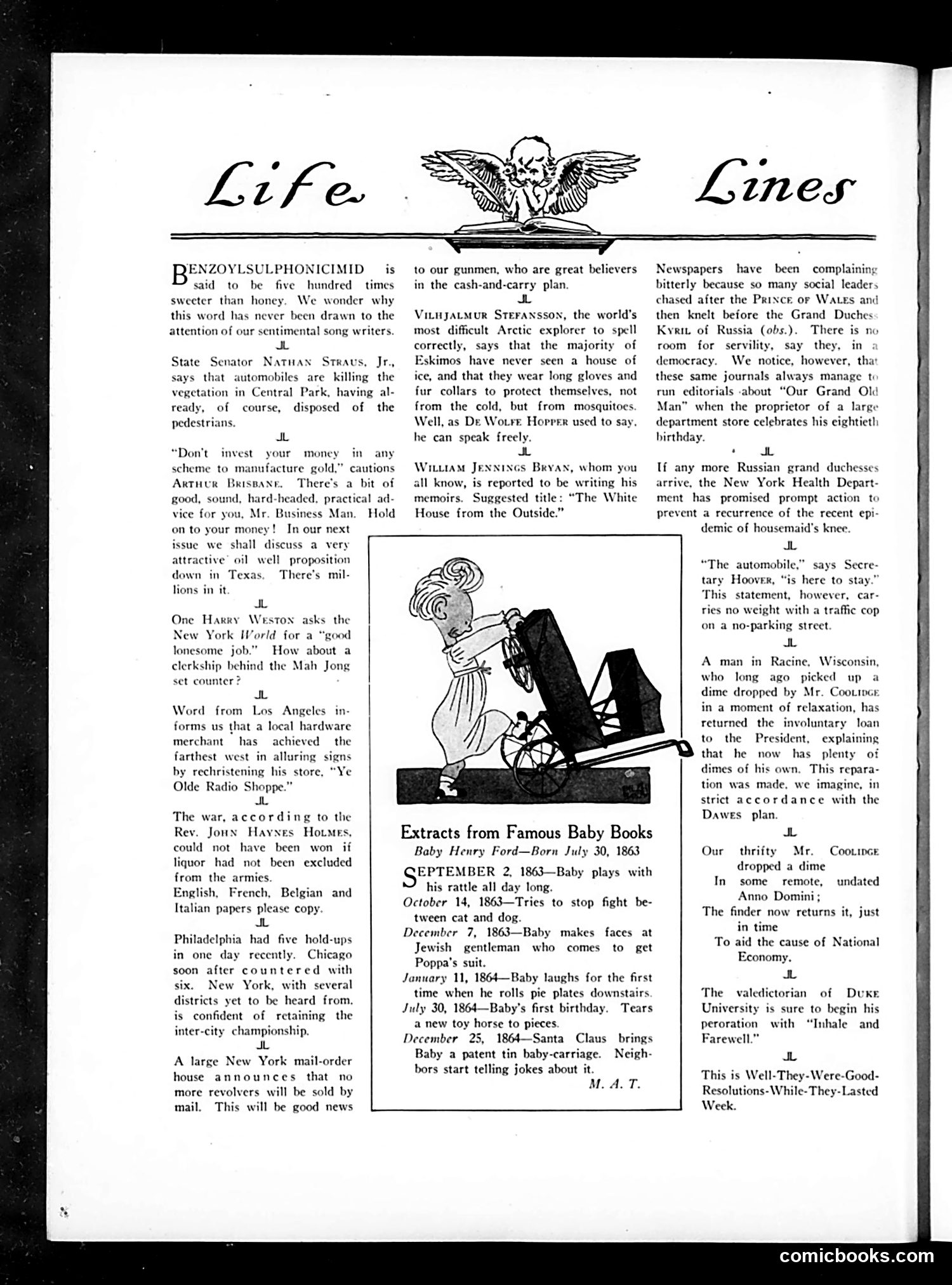 Life — January 8, 1925 — page 8 of 37