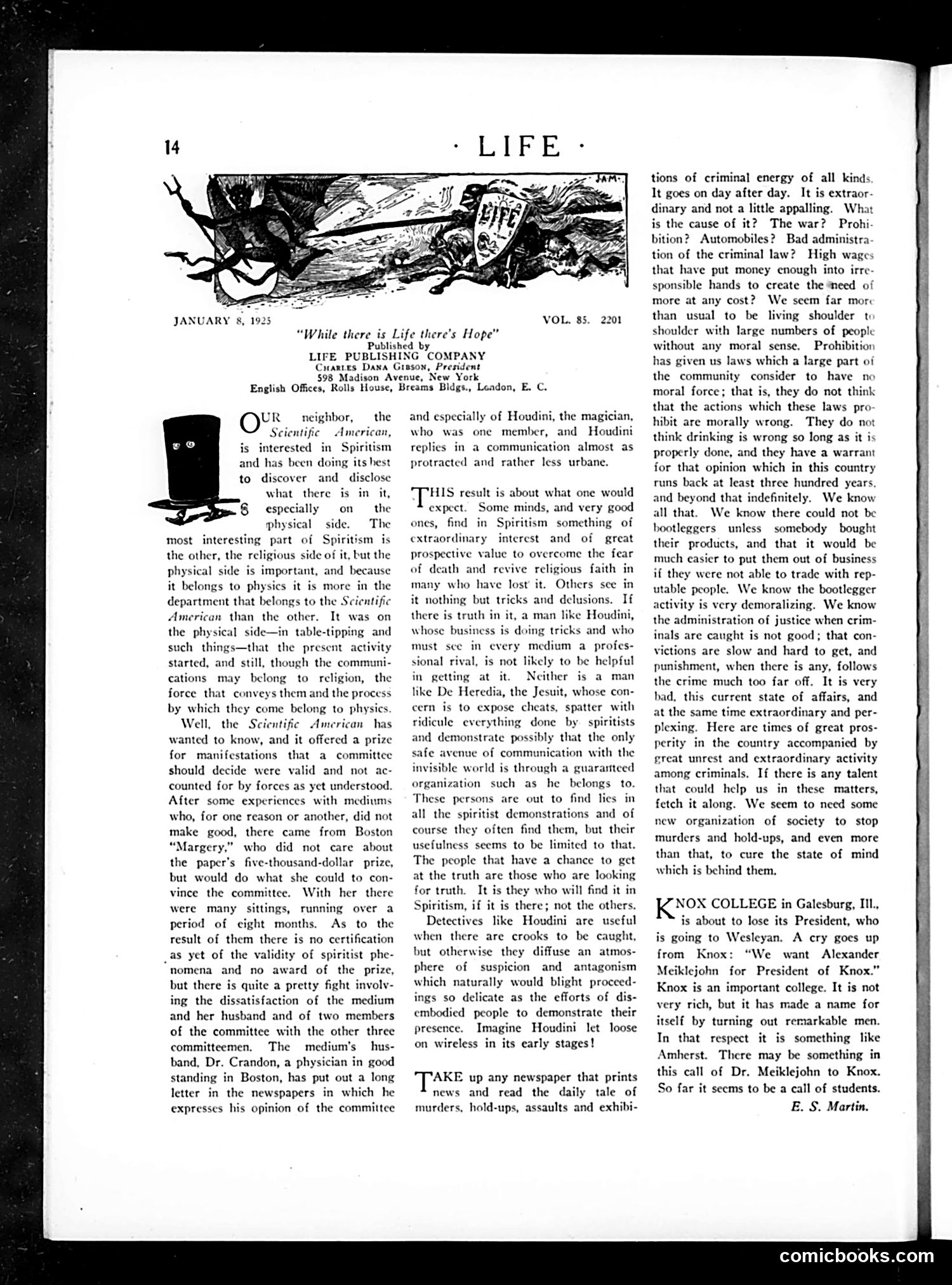 Life — January 8, 1925 — page 16 of 37