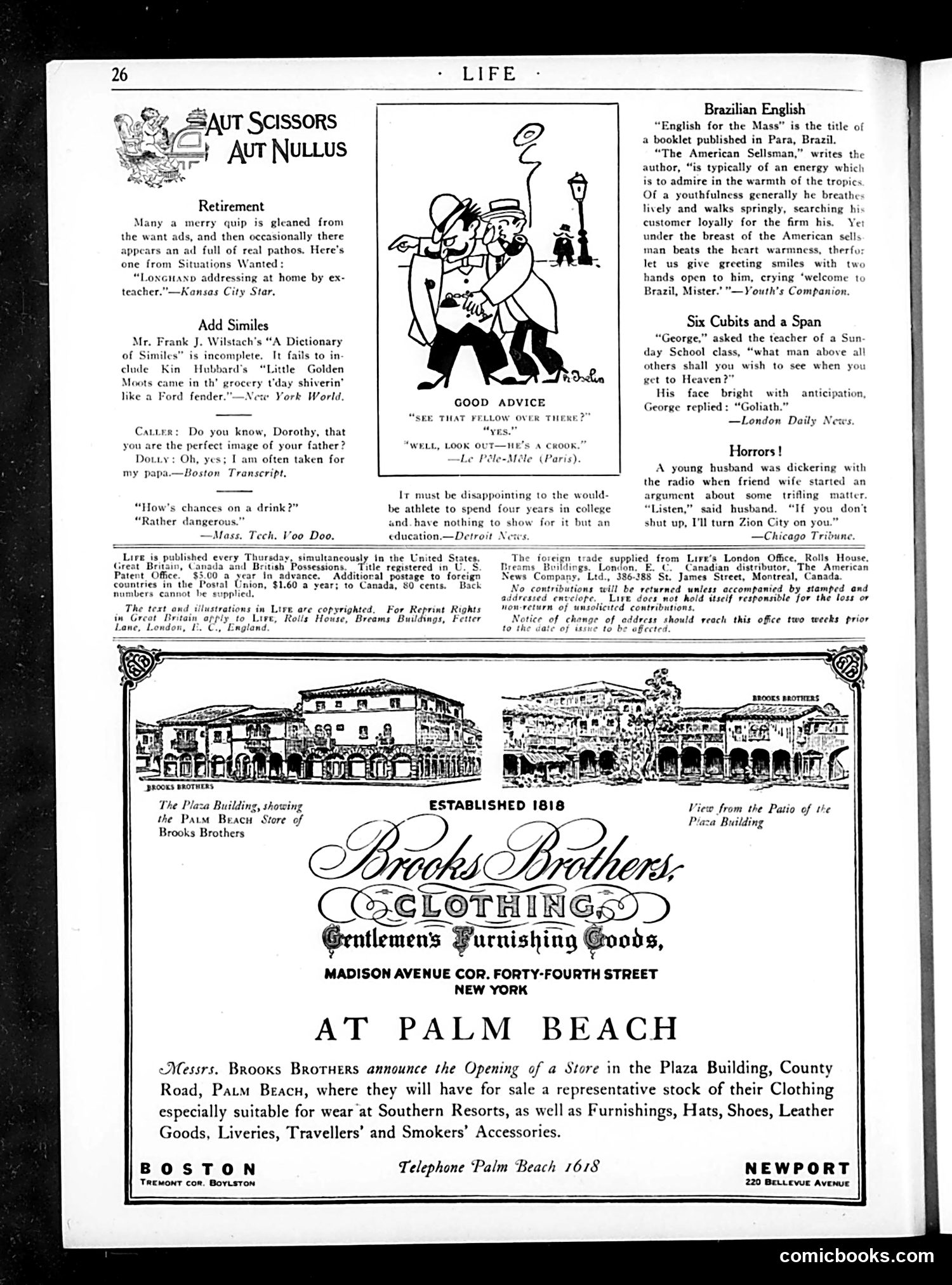 Life — January 8, 1925 — page 28 of 37