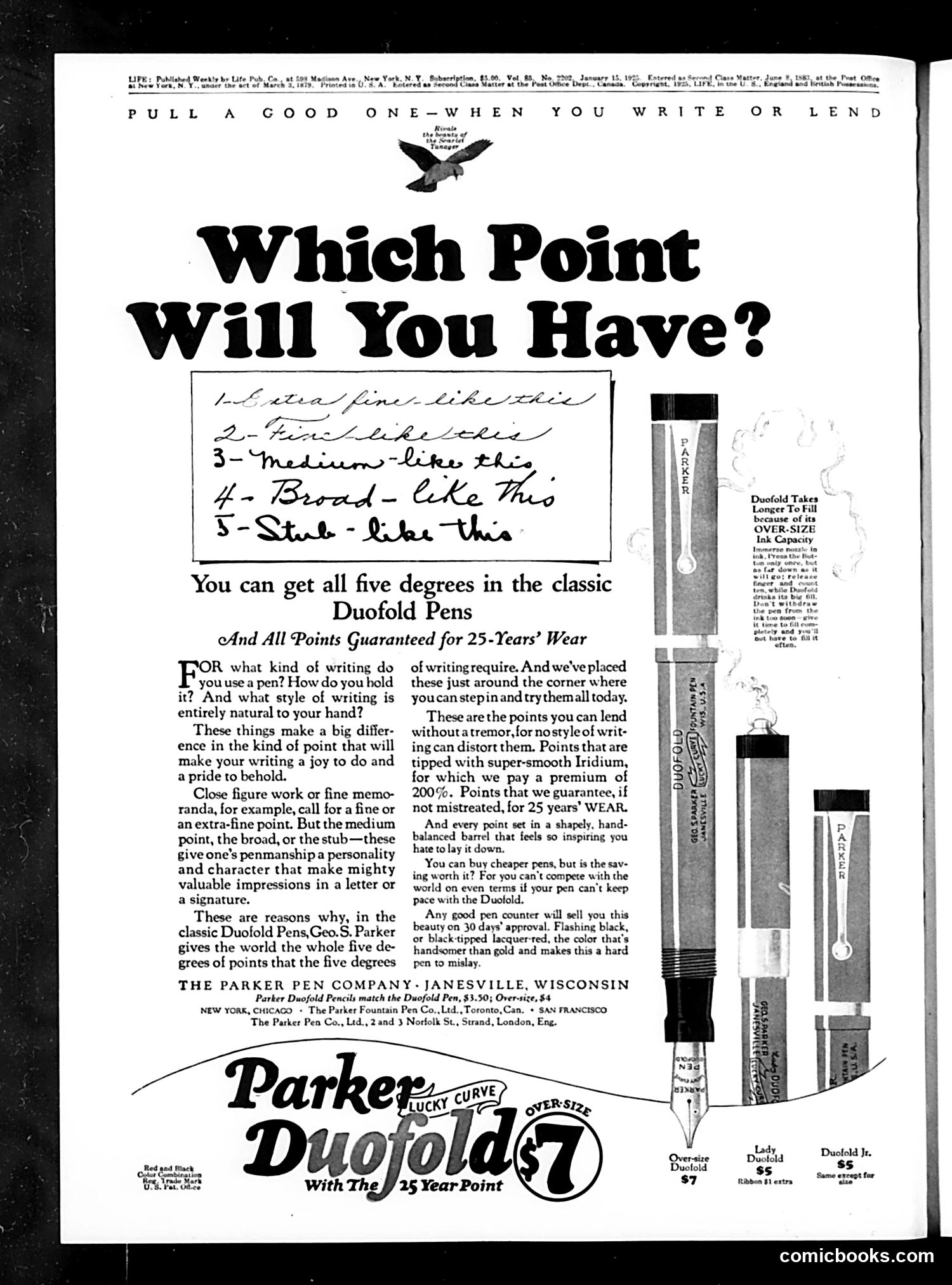 Life — January 15, 1925 — page 2 of 36