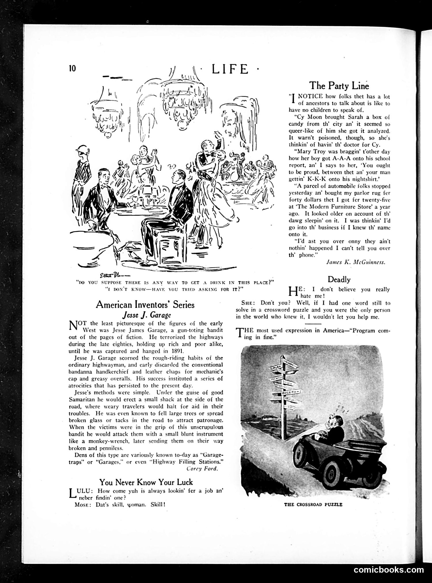 Life — January 22, 1925 — page 12 of 36