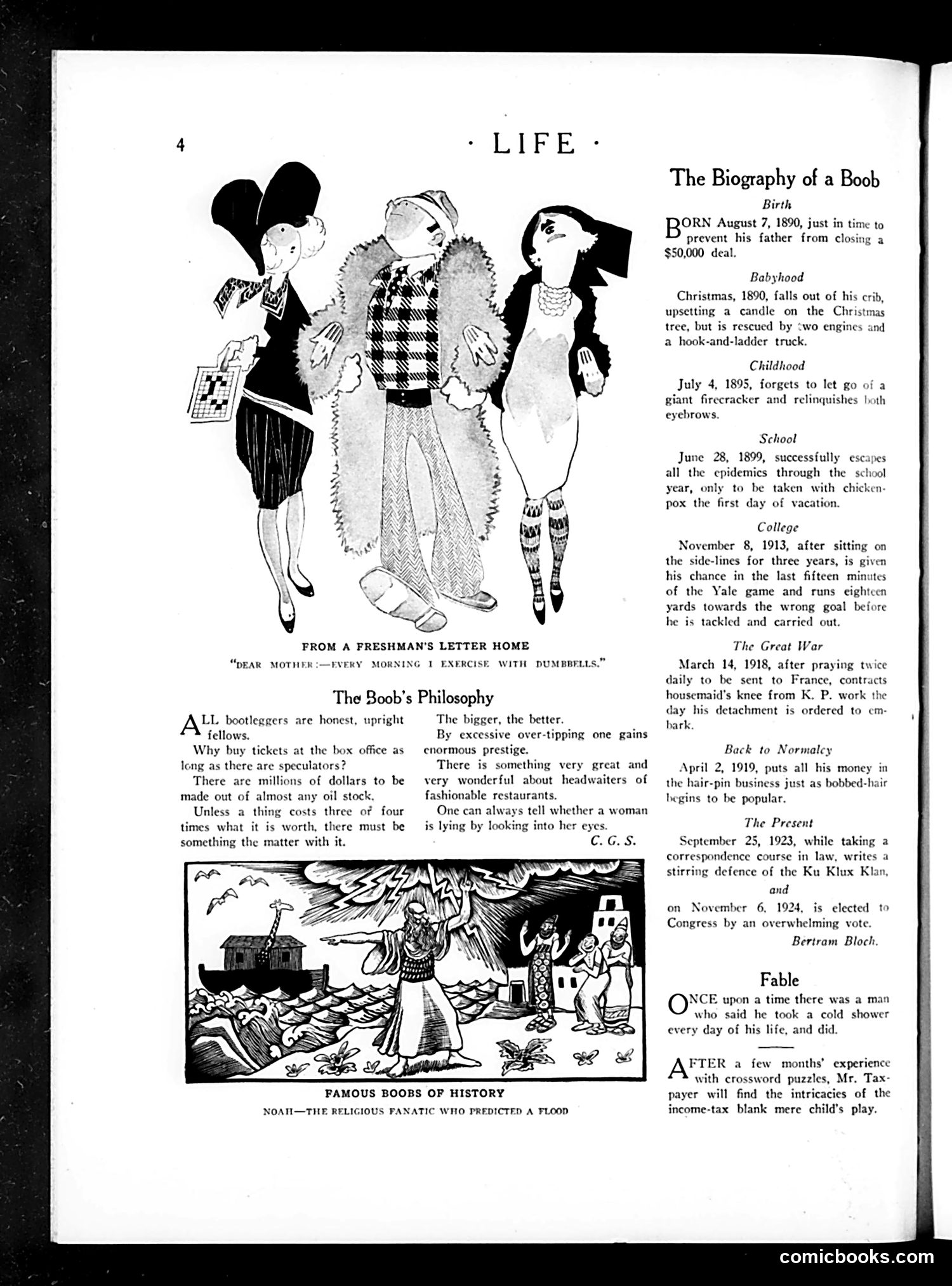 Life — January 29, 1925 — page 6 of 37