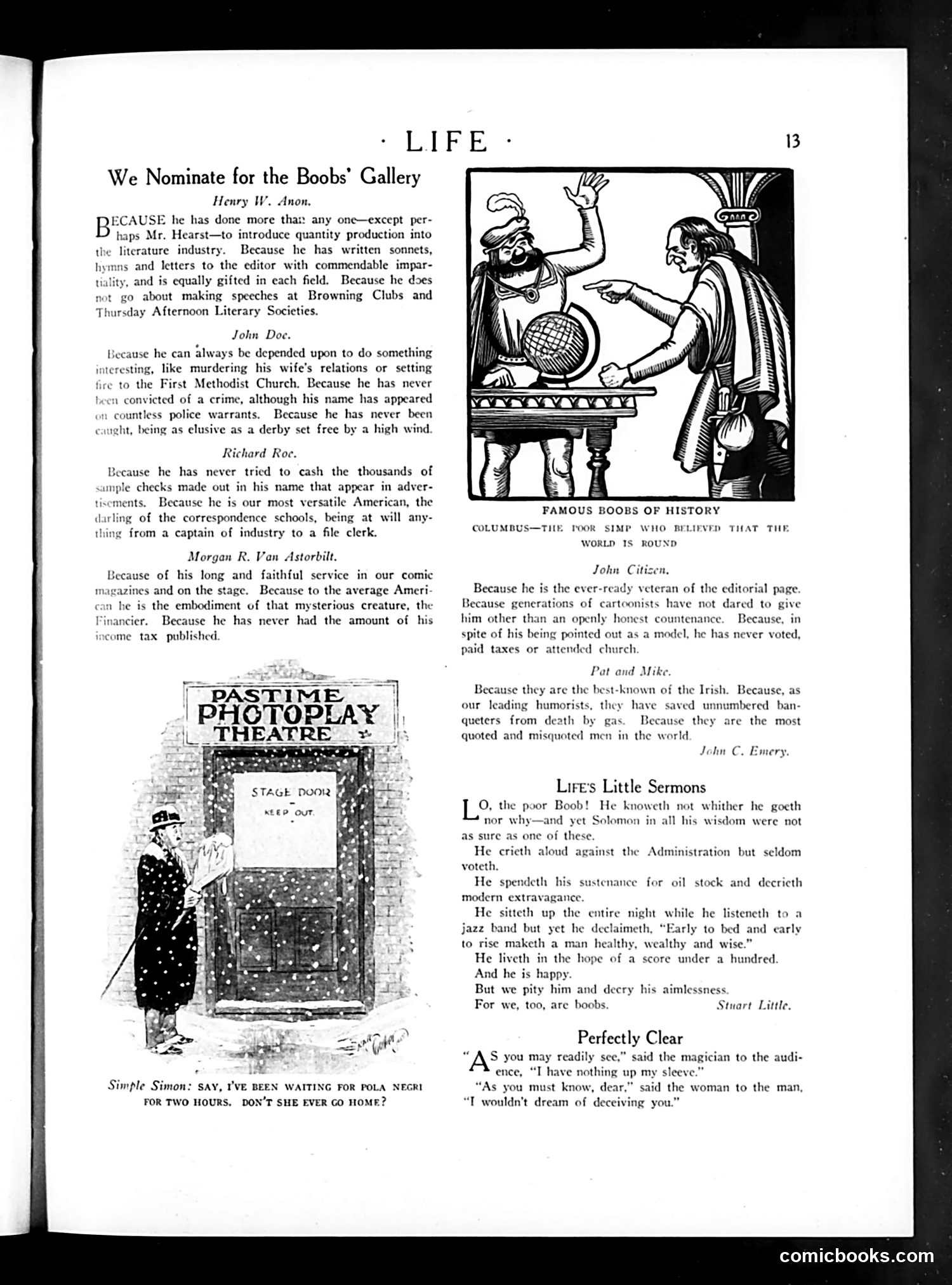 Life — January 29, 1925 — page 15 of 37
