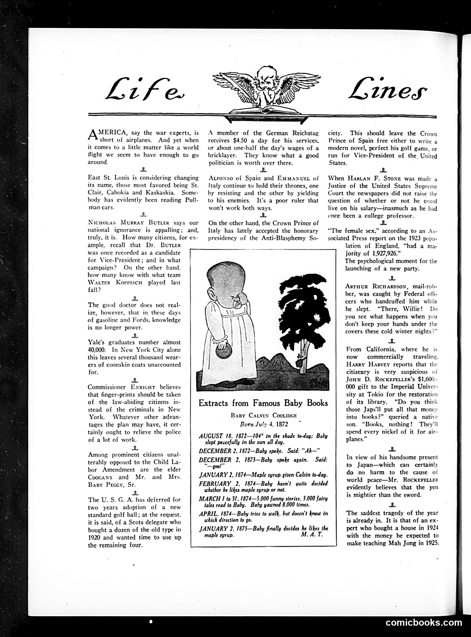 Life — February 5, 1925 — page 8 of 36