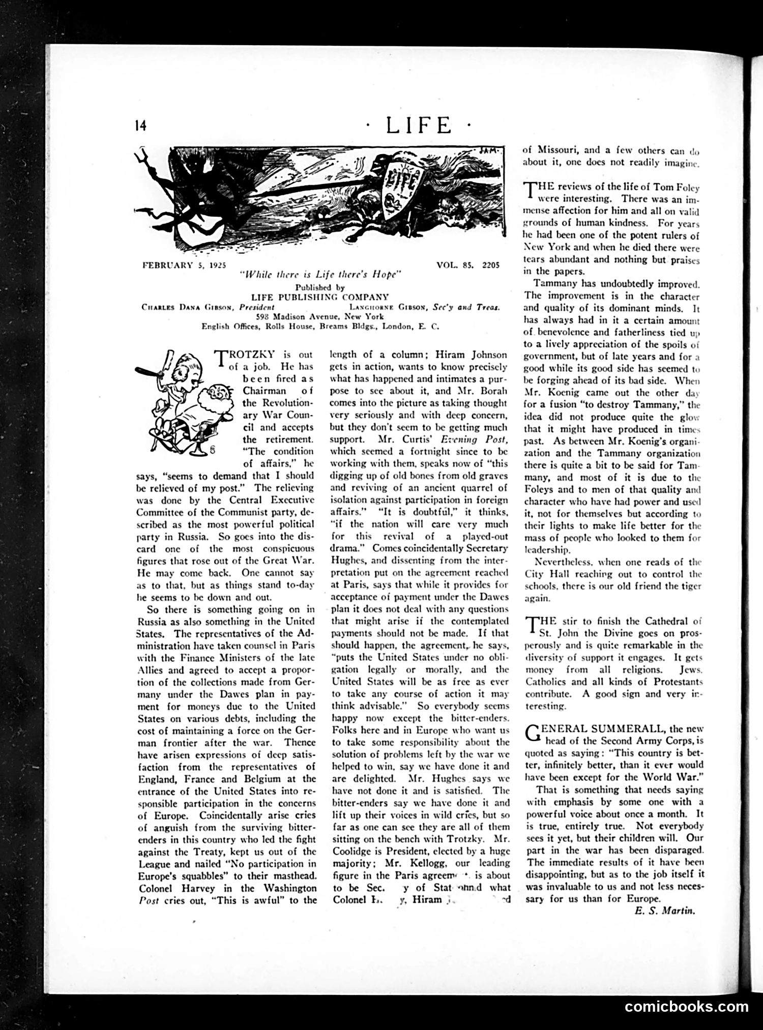 Life — February 5, 1925 — page 16 of 36